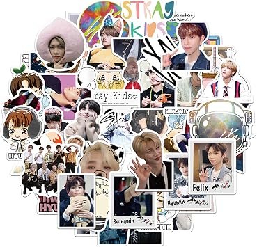 100pcs Korean Male Idol Sticker Set, Korean Male Idol Photo Stickers Set