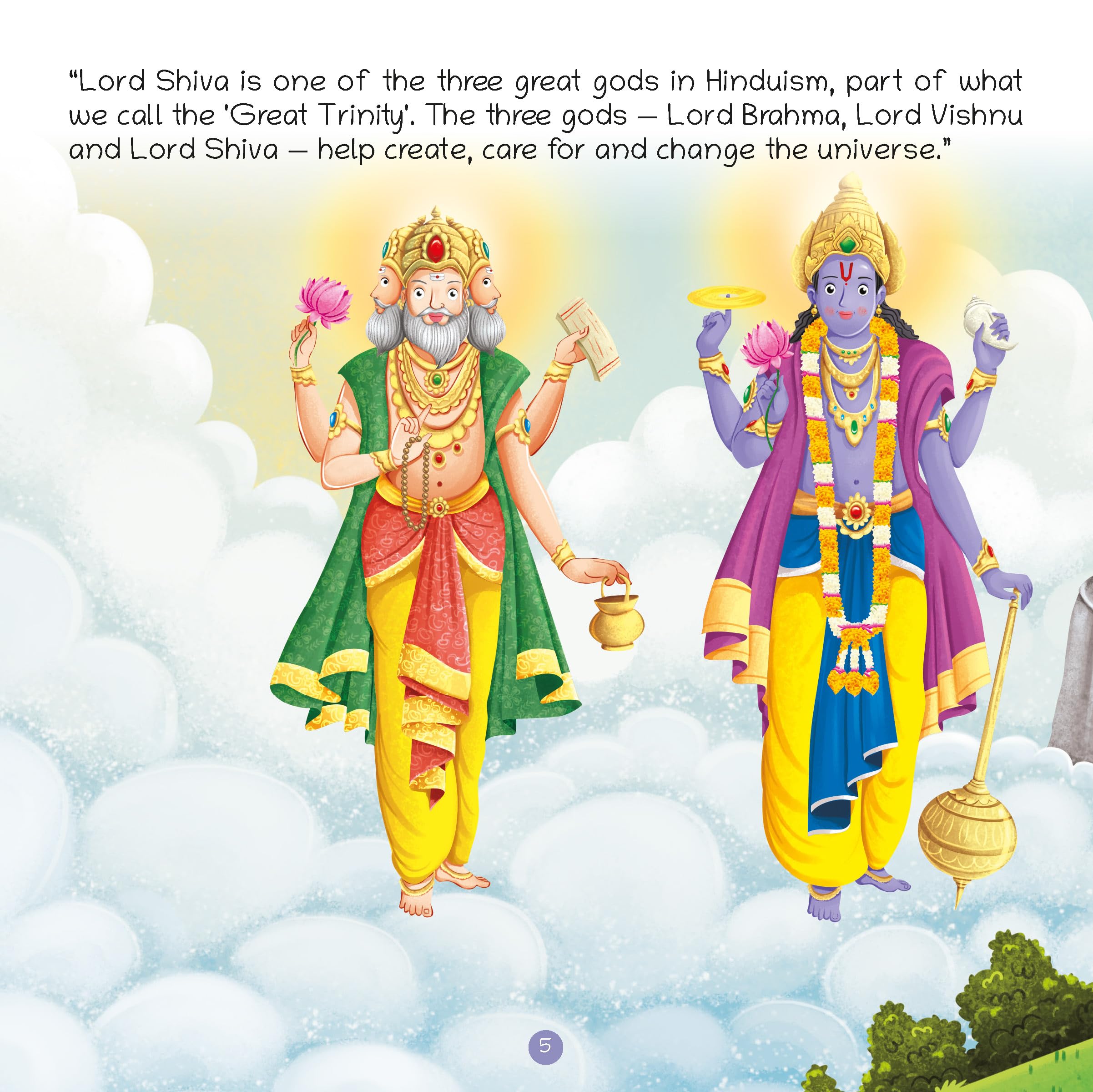 Oswaal Lil Legends Shiva Story Book for Kids Age 3-10 Years | Mythological Tales of Lord Shiva | Colourful Illustrations and Simple Language | Cultural Learning and Moral Stories 1