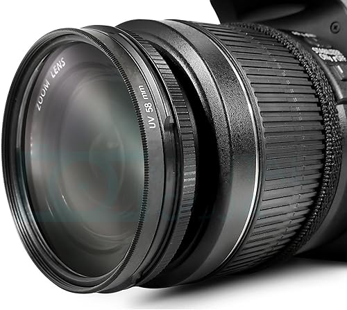 Miniatura 3 de Filtro UV de 2.283 in para Canon Vixia HF G10, HF G40, HF G50, HF G60, XA10, XA20, XA25, XA40, XA45, XA50, XA55, XF100, XF105, GL1, GL2, FS10, H10.