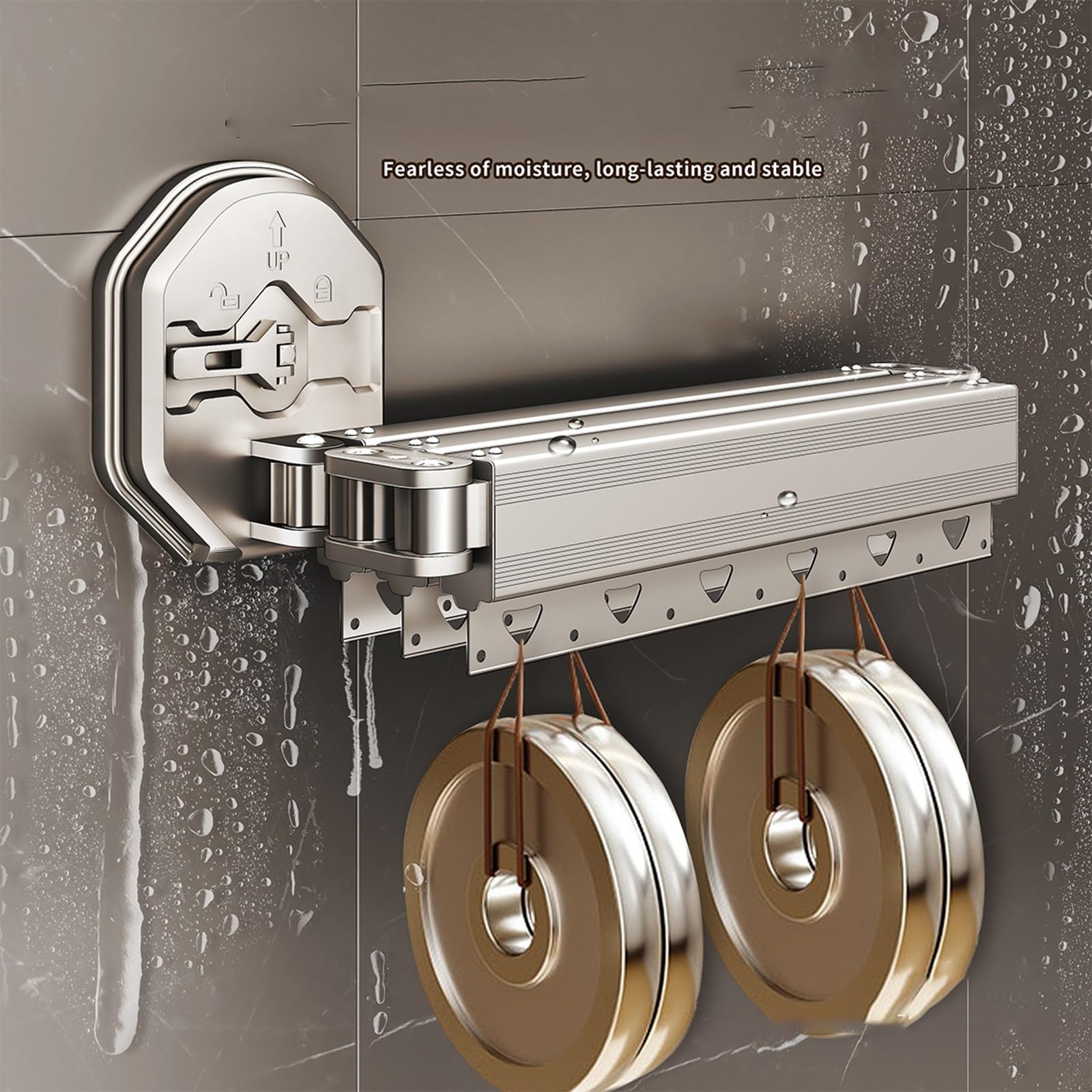 Rideau de Douche Pliant avec Tringles de Rideau de Douche D'angle Réglables pour La Salle de Bain, Rideau de Douche Moderne Résistant À L'eau, Peu Encombrant, Sans Perçage(Style 3,2-fold 180cm