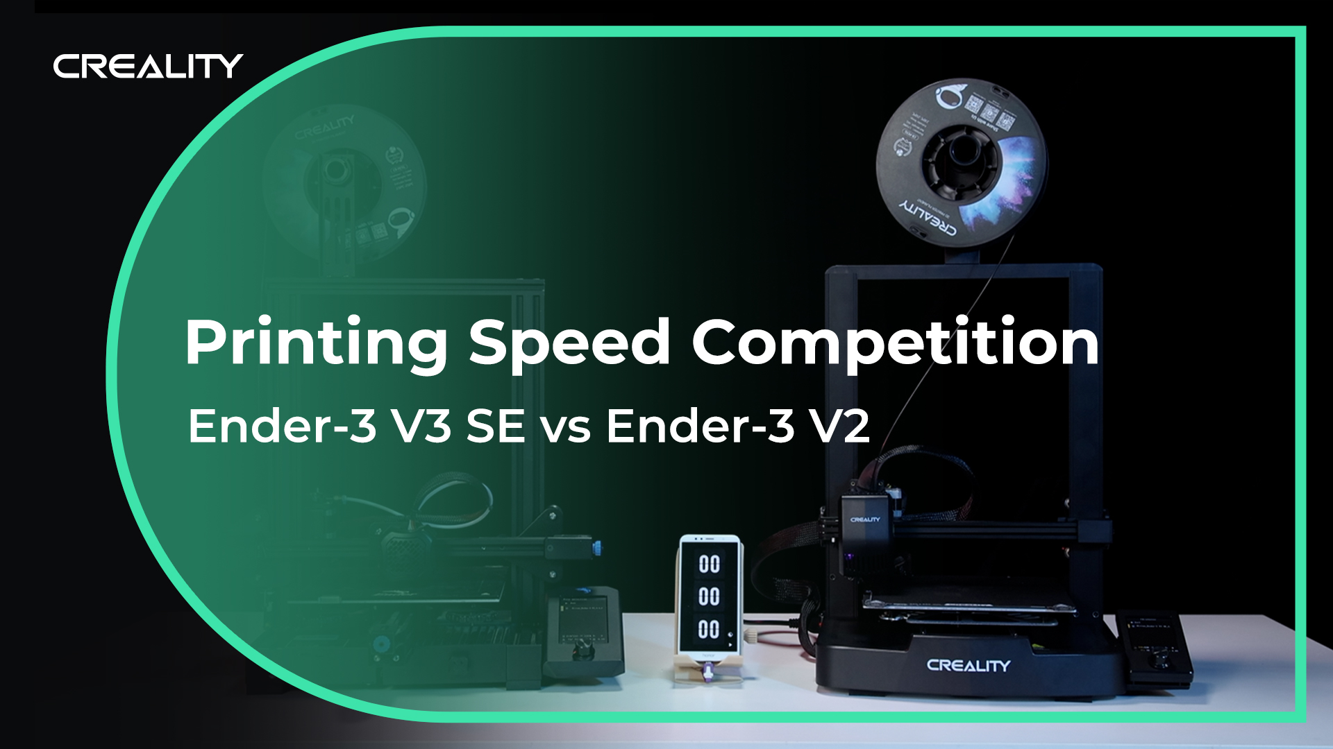 Creality Ender 3 V3 SE 3D Printer, 250mm/s Faster FDM 3D