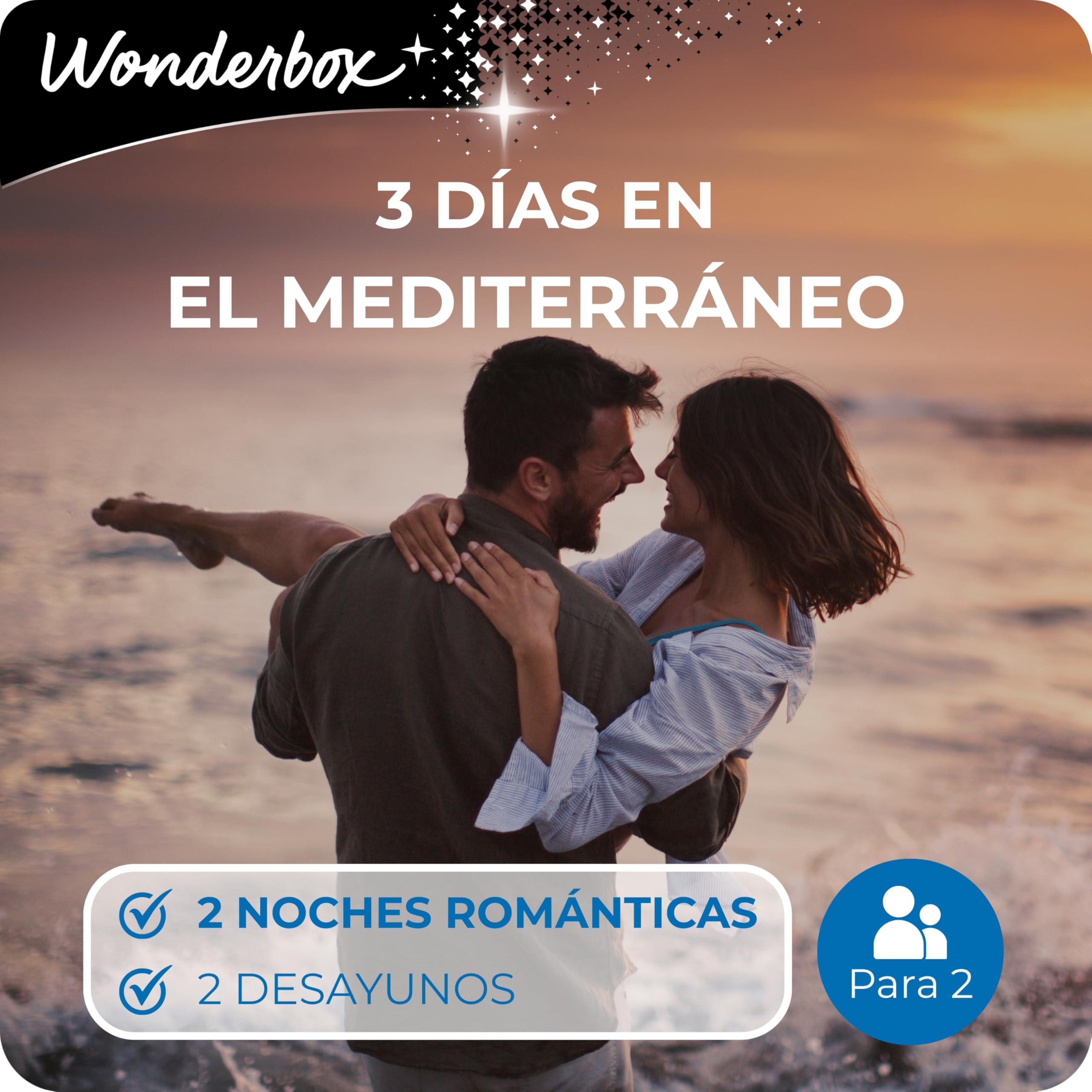WONDERBOX - Caja Regalo - 3 días en el Mediterráneo - 1 Noche o 2 Noches con Desayunos - para 2 Personas Junto a su Mascota - + de 500 estancias - Ideas Regalo en Pareja | 2 noches con desayunos - Más de 500 estancias - Italia, Francia, España - La Toscan