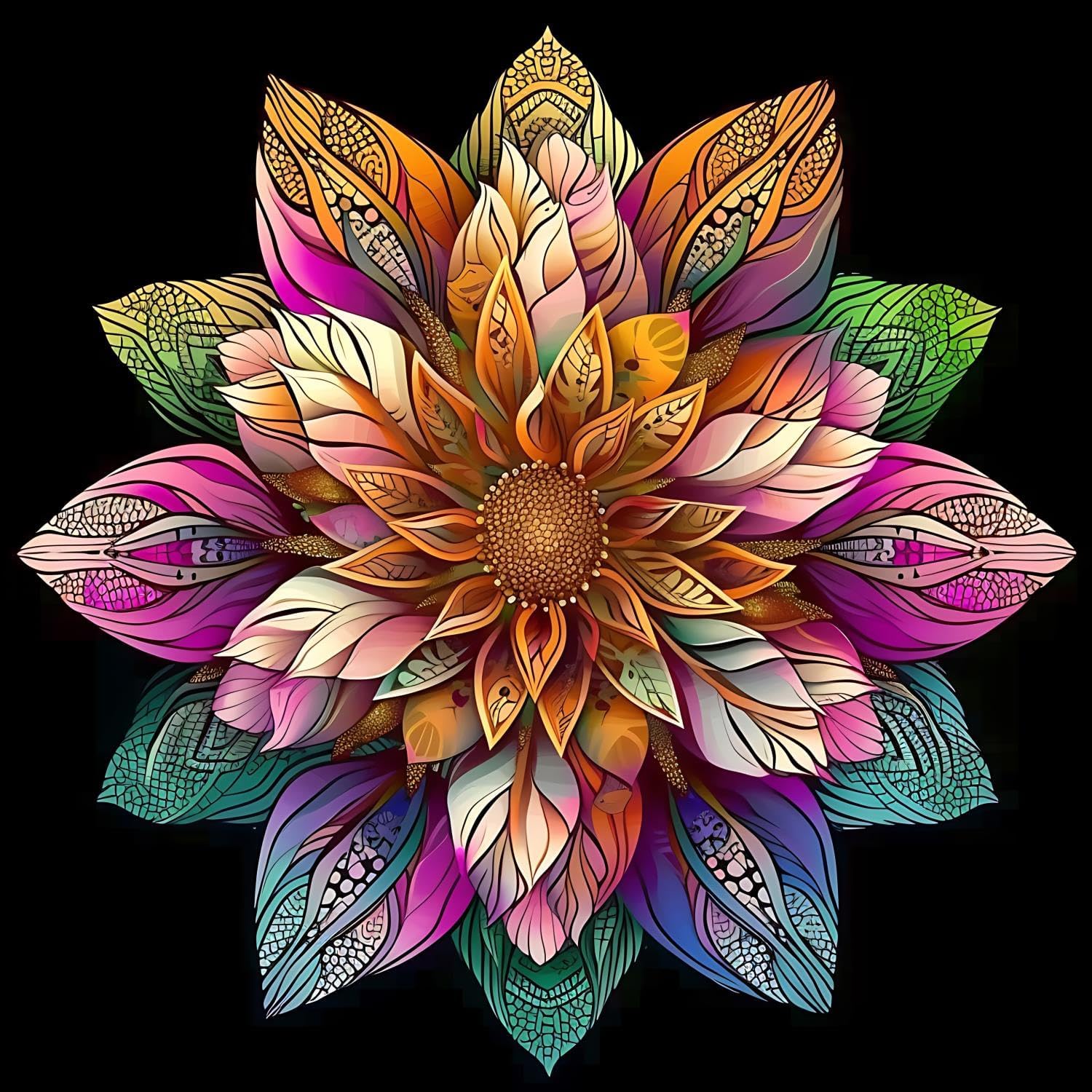 Amazon.com: YEEWArt 5D Mandala Diamond Painting Kits for Adults ...