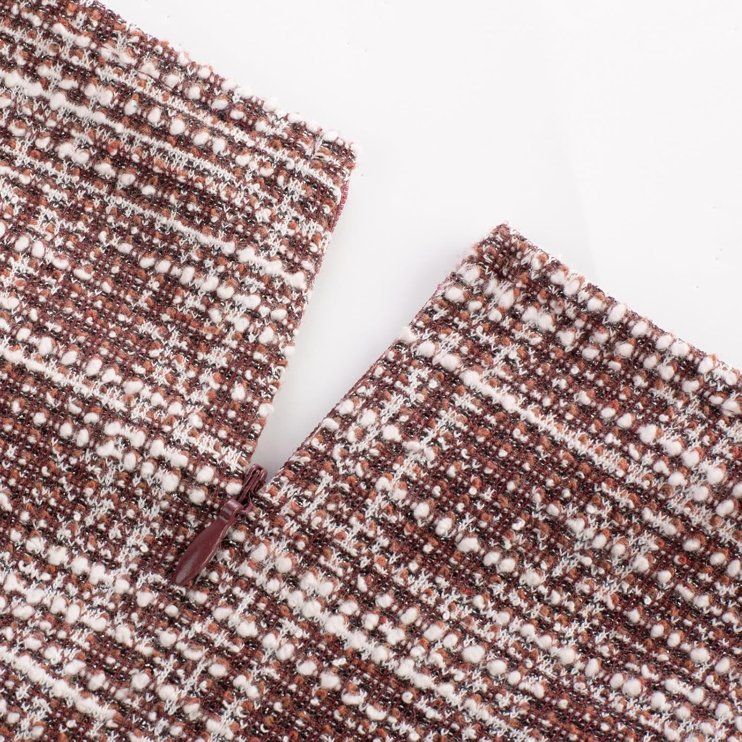 GRACE KARIN Women's Gorgeous Pencil Dress Cap Sleeve Tweed Pencil Dress for Work - Image 5