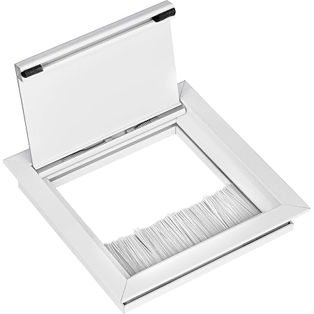 Passe-Câble Rectangulaire Gedotec Exit G11 ECO – Boîte Encastrée Aluminium 320x100 Mm Avec Joint Brosse