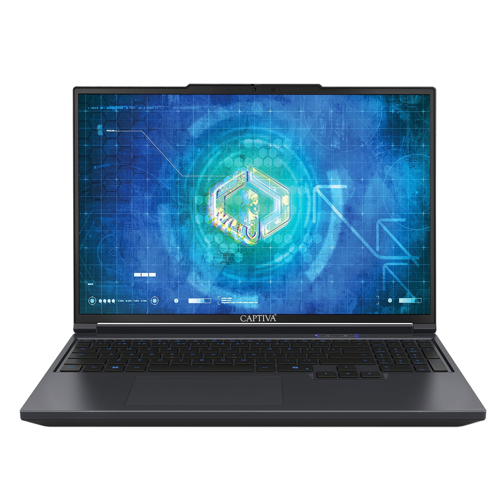 Captiva Notebook Highend Gaming I95-181GE | Intel Core i9 14900HX | 64GB DDR5 RAM | NVIDIA GeForce RTX 5070 Ti 12GB | 2 TB SSD | 16 Zoll WQXGA 300Hz | Windows 11 Home