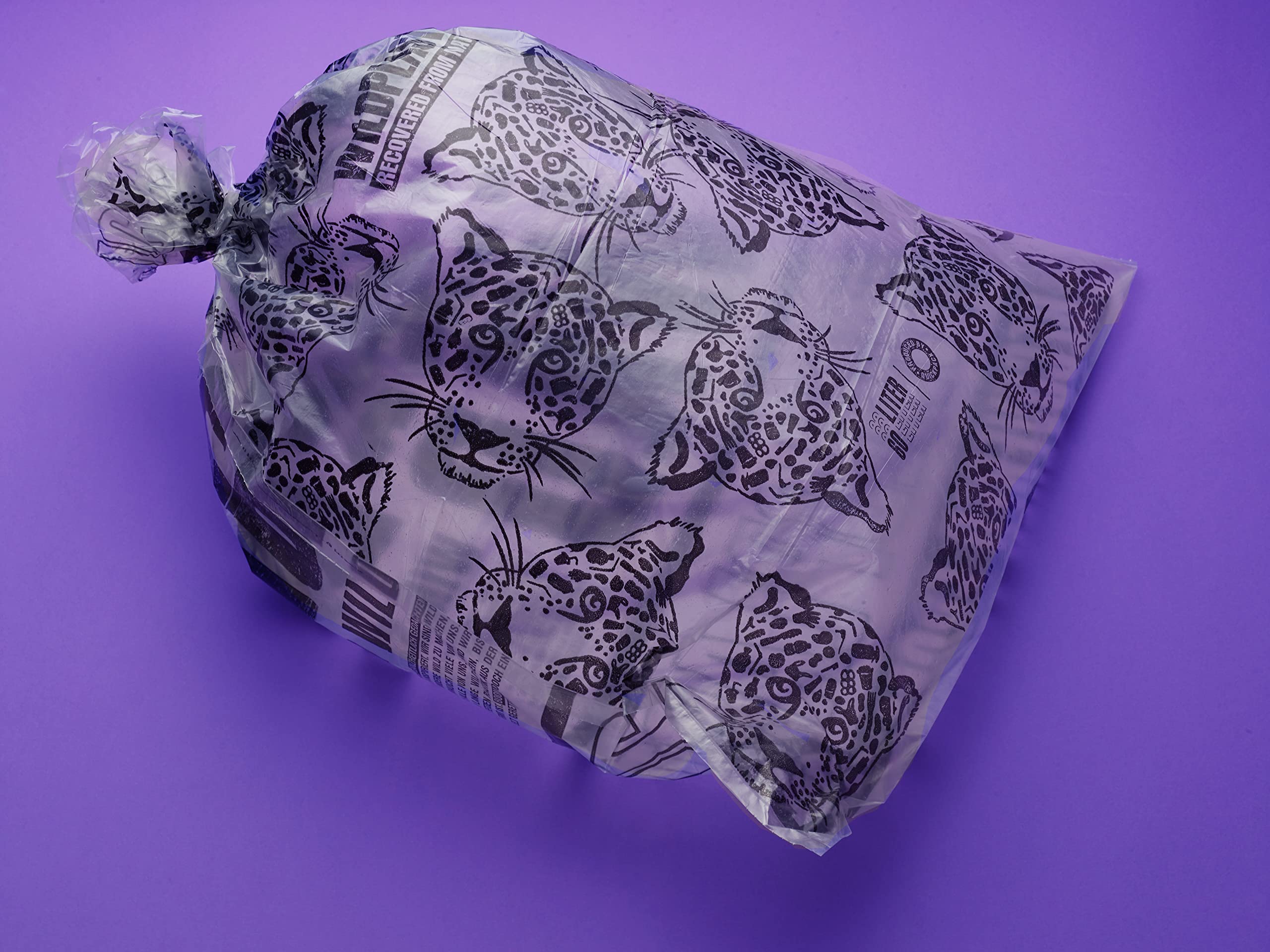 Müllbeutel 60L Rolle | Nachhaltig | WILDPLASTIC