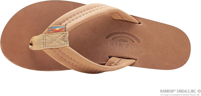 Rainbow Sandals Ladies Luxury Leather - Single Layer Arch Support