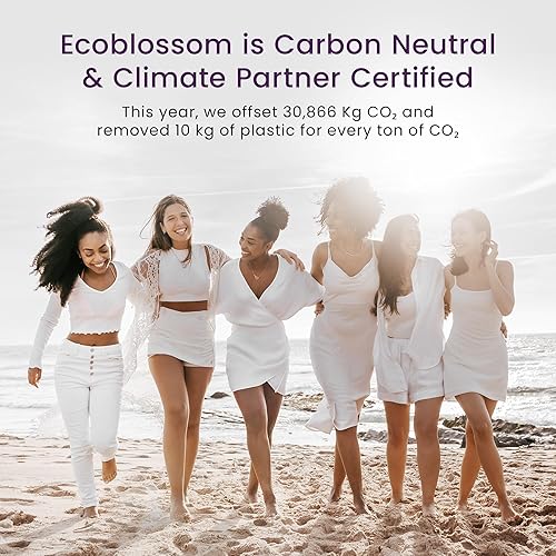 Vista 7 de EcoBlossom Reusable Menstrual Cup Set - The Most Reliable Medical Grade Silicone Period Cups - Comfortably use for 12 Hours (Small & Large)