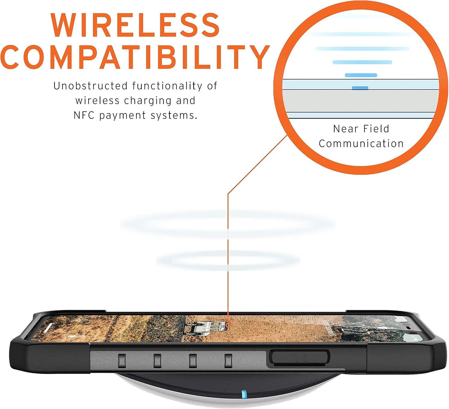 URBAN ARMOR GEAR UAG Designed for iPhone 12 Pro Max 5G [6.7-inch Screen] Rugged Lightweight Slim Shockproof Pathfinder Protective Cover, Silver