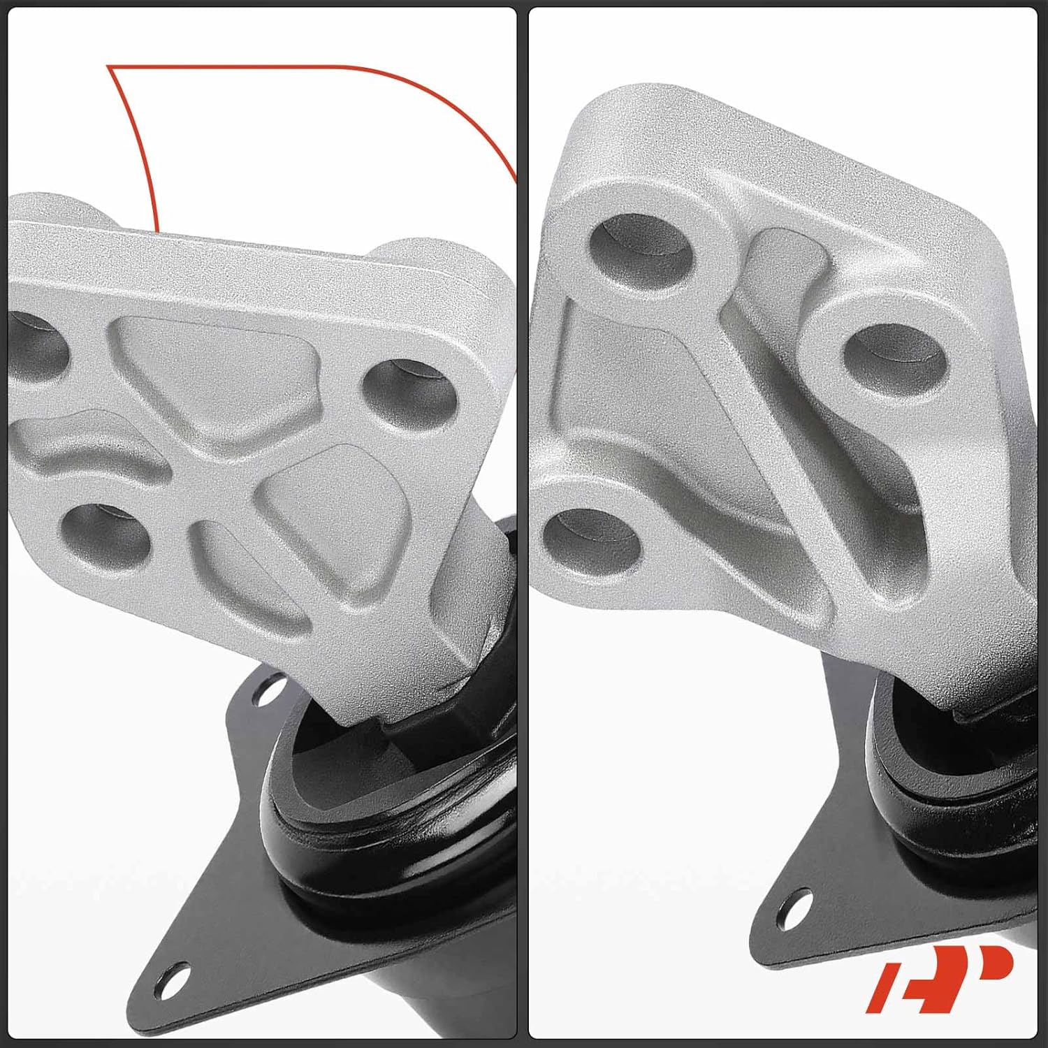 A-Premium Center Transmission Mount Compatible with Chevrolet Malibu 2008-2012 & Saturn Aura 2009, 2.4L, Automatic Transmission