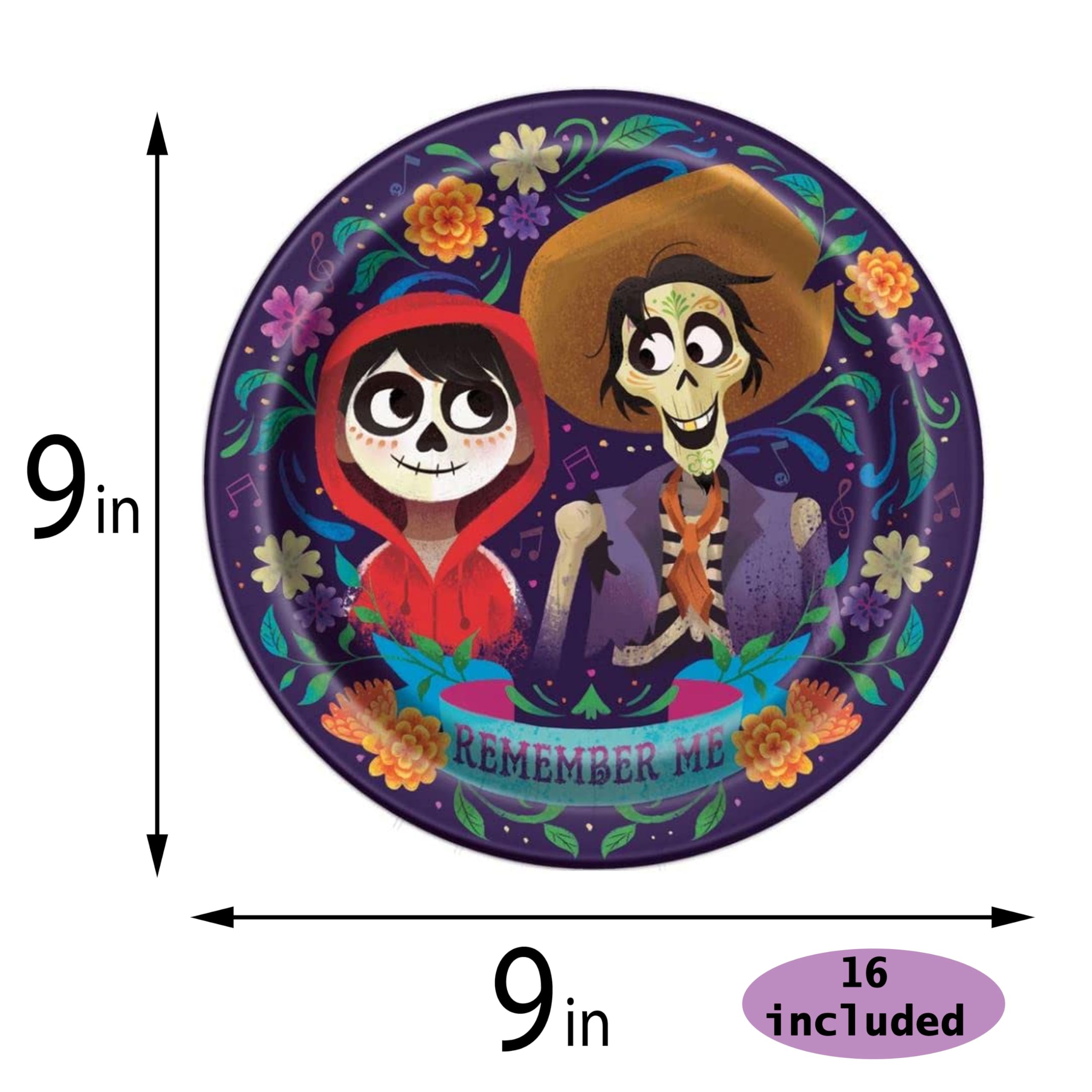Amazon.com: Bundle of 5 Items Disney's Coco Party Supplies Pack