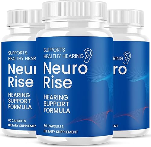 Neuro Rise - Cápsulas de fórmula de apoyo auditivo Neuro Rise - Fórmula oficial - Suplemento Neurorise para apoyo auditivo saludable, cápsulas Neuro