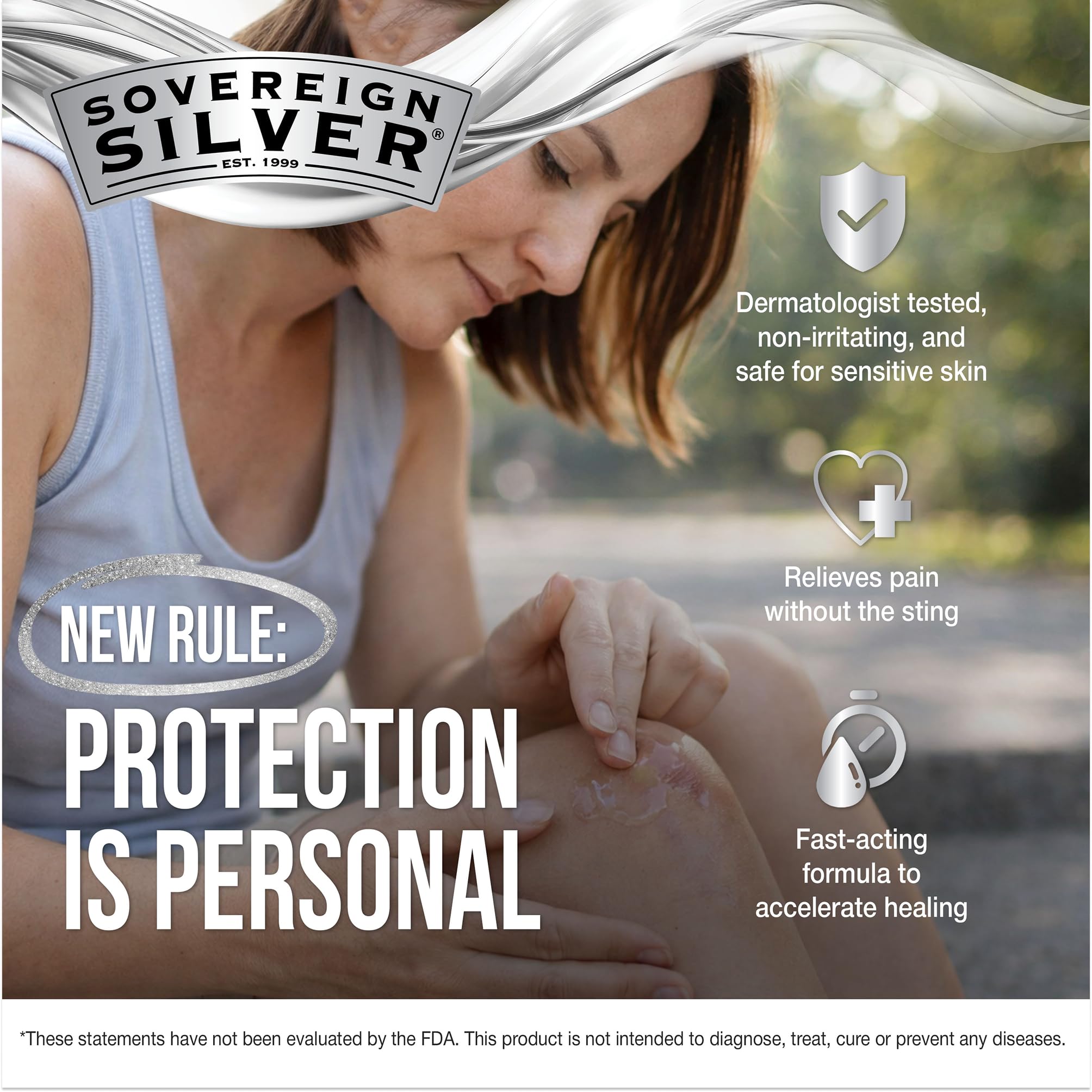 Sovereign Silver First Aid Relief Colloidal Silver Gel, 2 fl oz (59 mL) — Amazon image 3