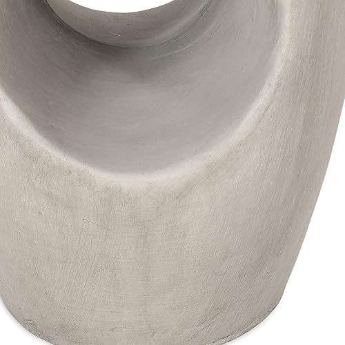 Miniatura 6 de Christopher Knight Home Samuel - Mesa auxiliar de concreto ligero contemporáneo para interiores Samue, acabado concreto,Richie, acabado de