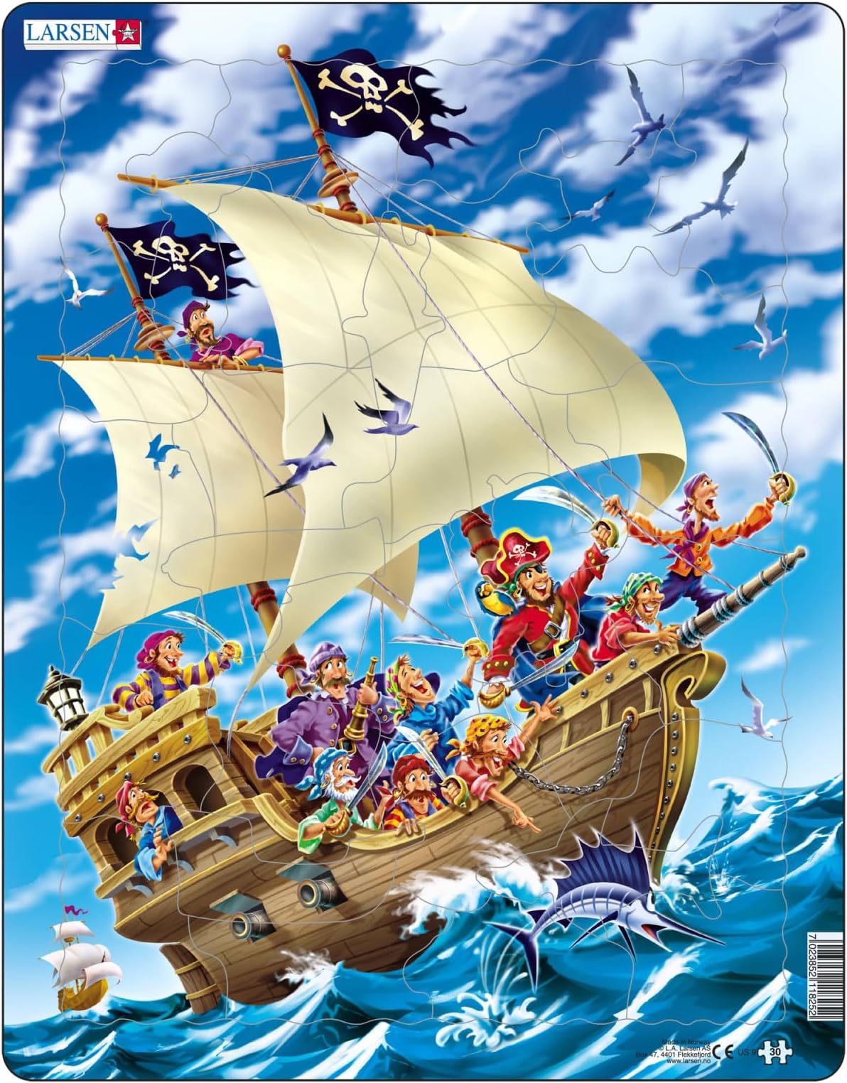 LarsenPirates Puzzle (30 Piece)