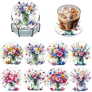 RICUVED 5D Diamond Painting Set, bloem diamant Crystal Art, DIY