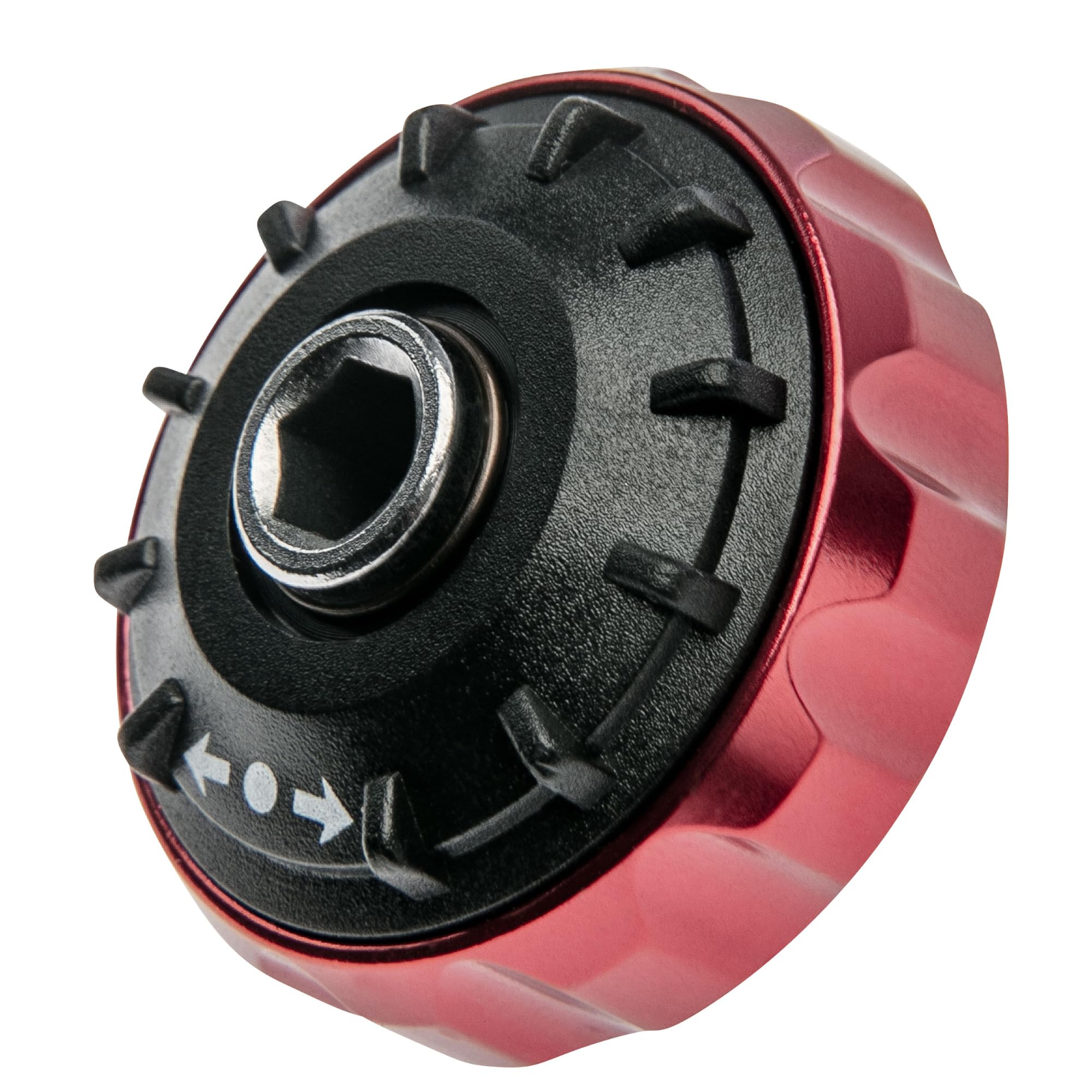 WGB Das Werkzeug Kleine Fingerratsche mit Bithalter | 1/4" Mini Schraubenzieher Werkzeug für beengte Stellen | Ratschen Schraubendreher Gadget für Männer & Frauen - 4