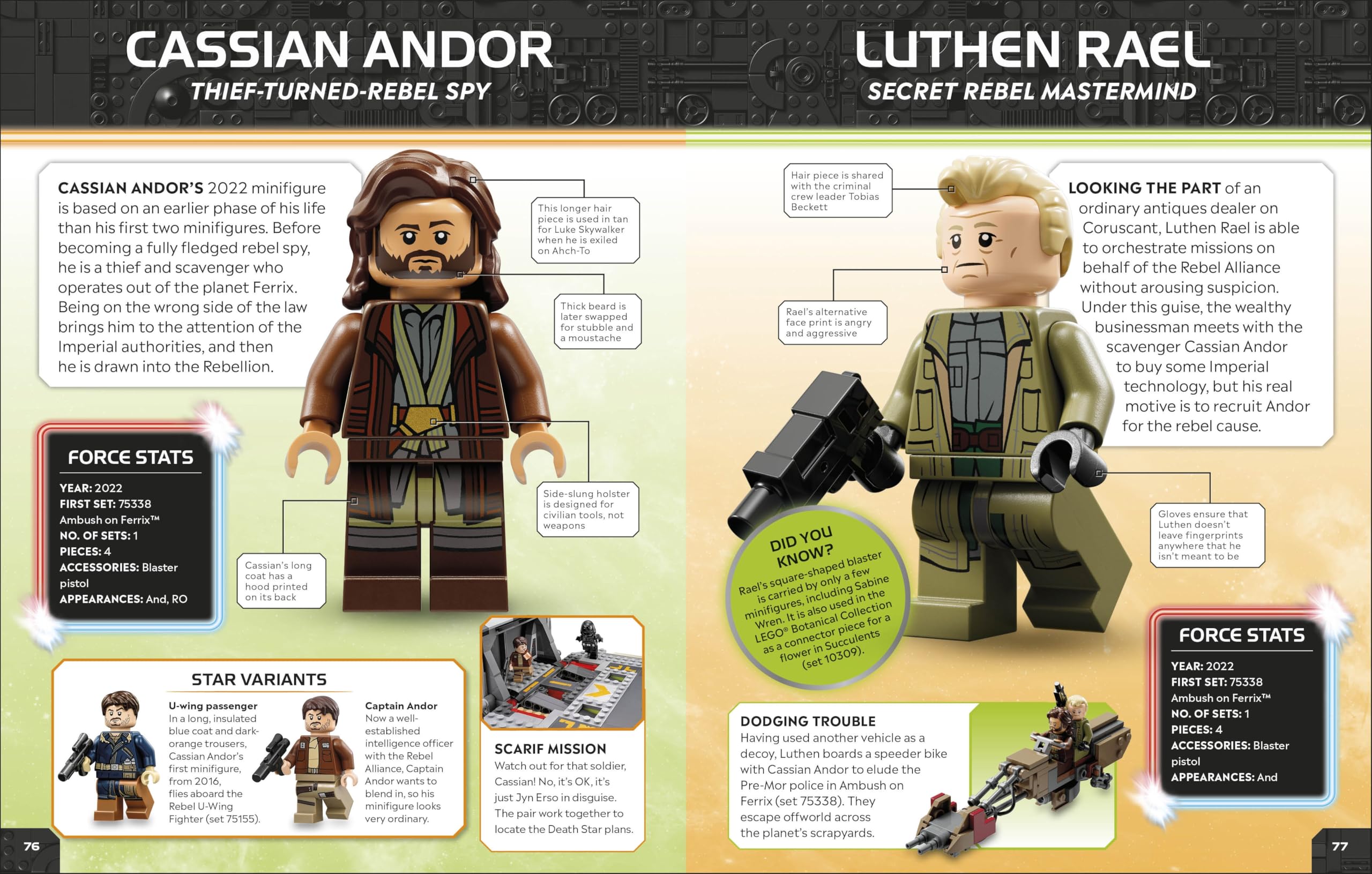 LEGO Star Wars Character Encyclopedia Updated Edition : The Ultimate Guide to the Best 200 Minifigures from the LEGO Star Wars Galaxy; Comes with Exclusive Emperor Palpatine Minifigure