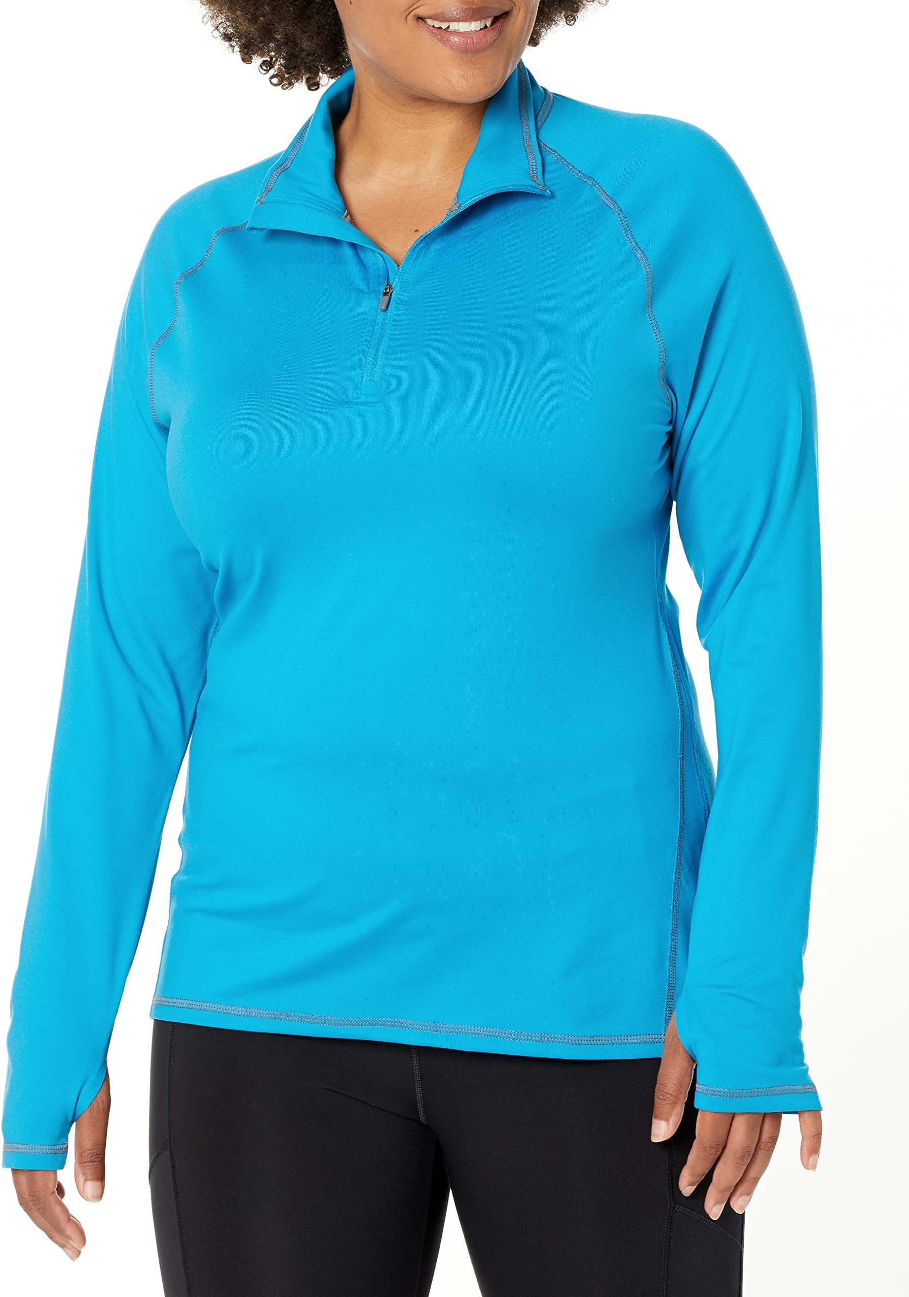 womens Sport Performance Fleece Quarter Zip Pullover