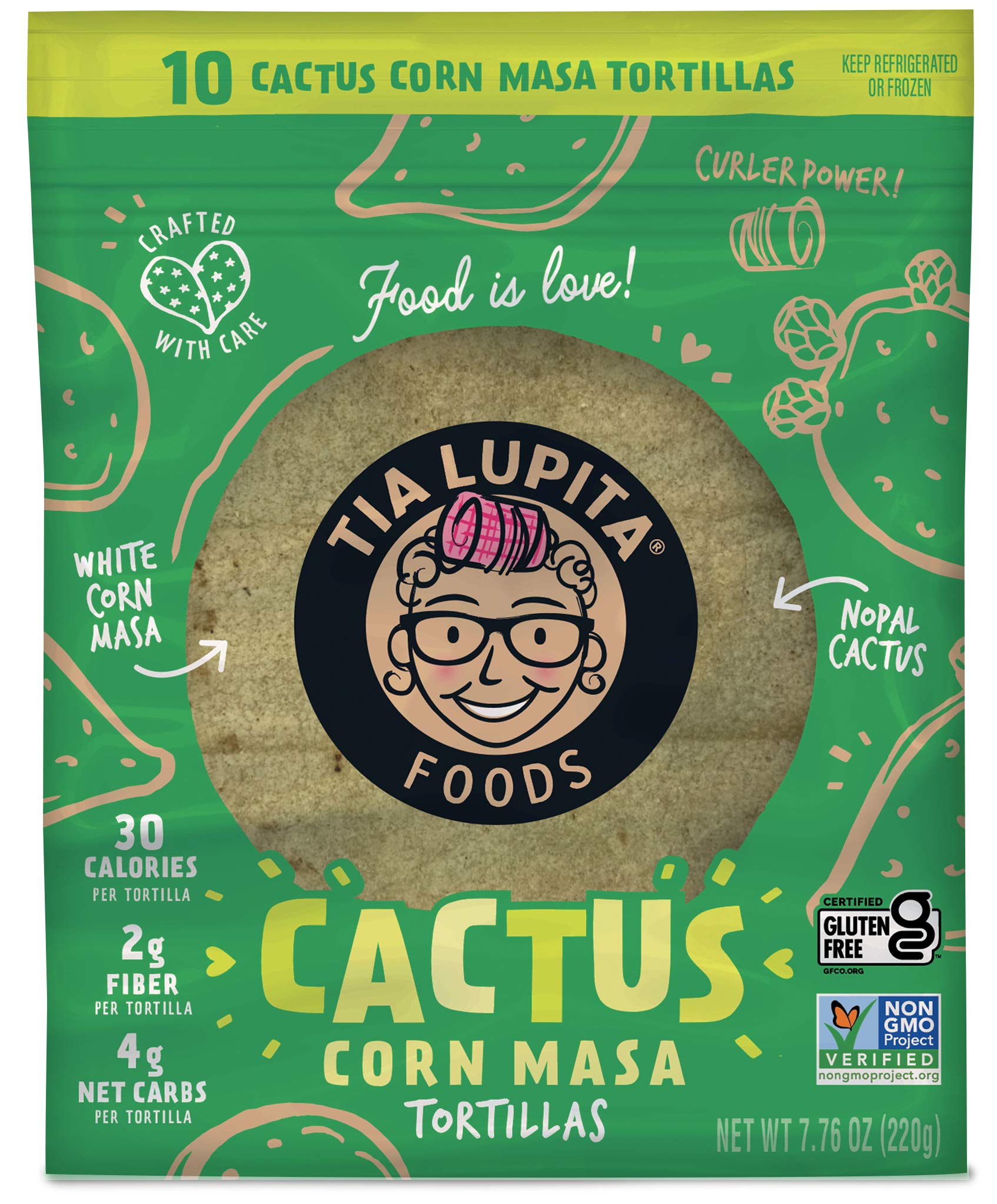 TIA LUPITA Corn & Cactus Blend Tortillas 10 Count, 7.76 OZ | Grocery Pickup  & Delivery | Whole Foods Market