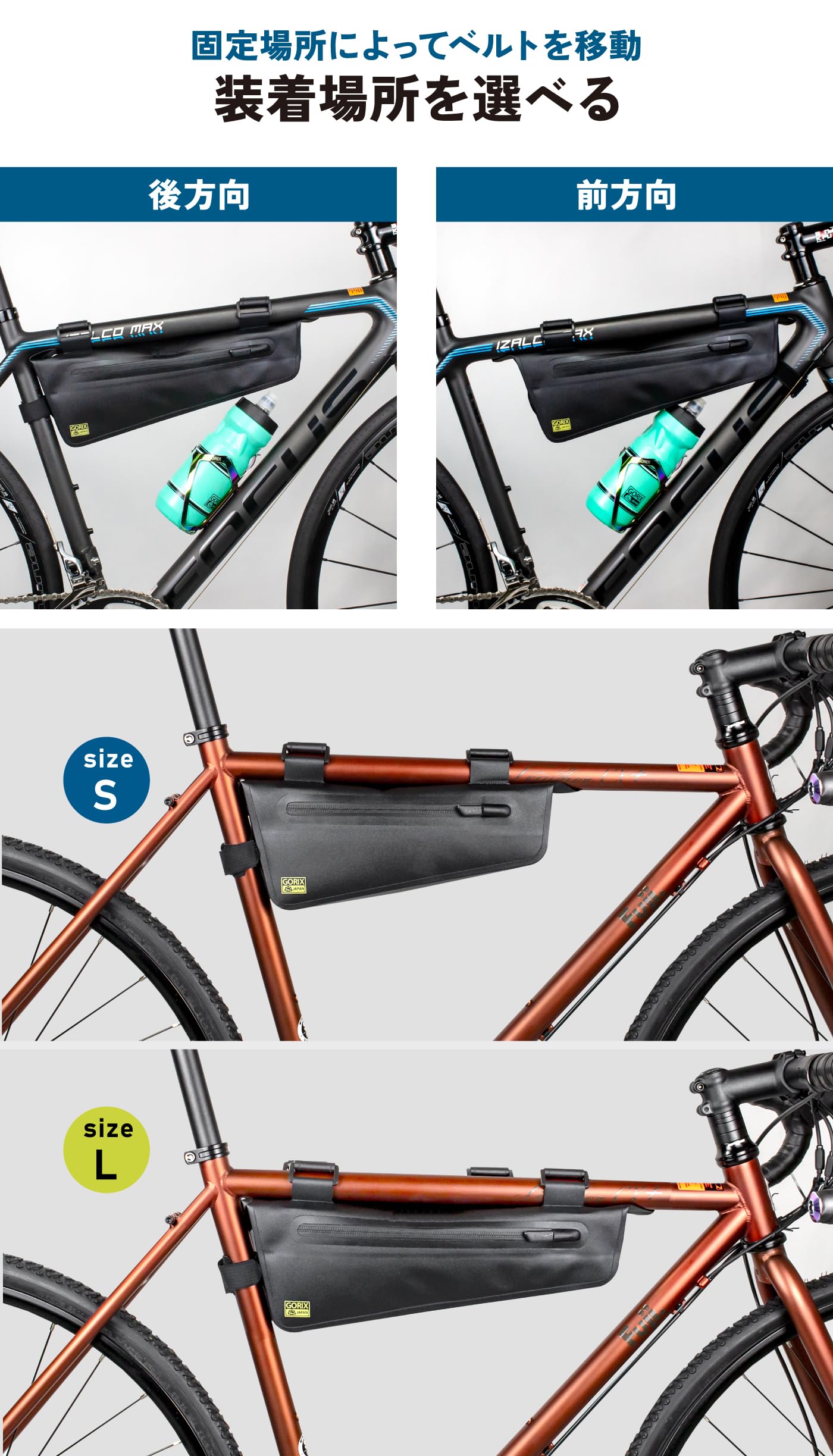 ハンドメイド　フレームバッグeco-pak ブラック　39cm 小さいフレーム用 ハンドメイド フレームバッグeco-pak 39cm