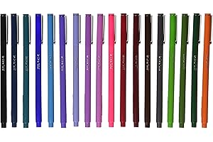 18 Color Pen Pack: A Rainbow of Vibrant Hues
