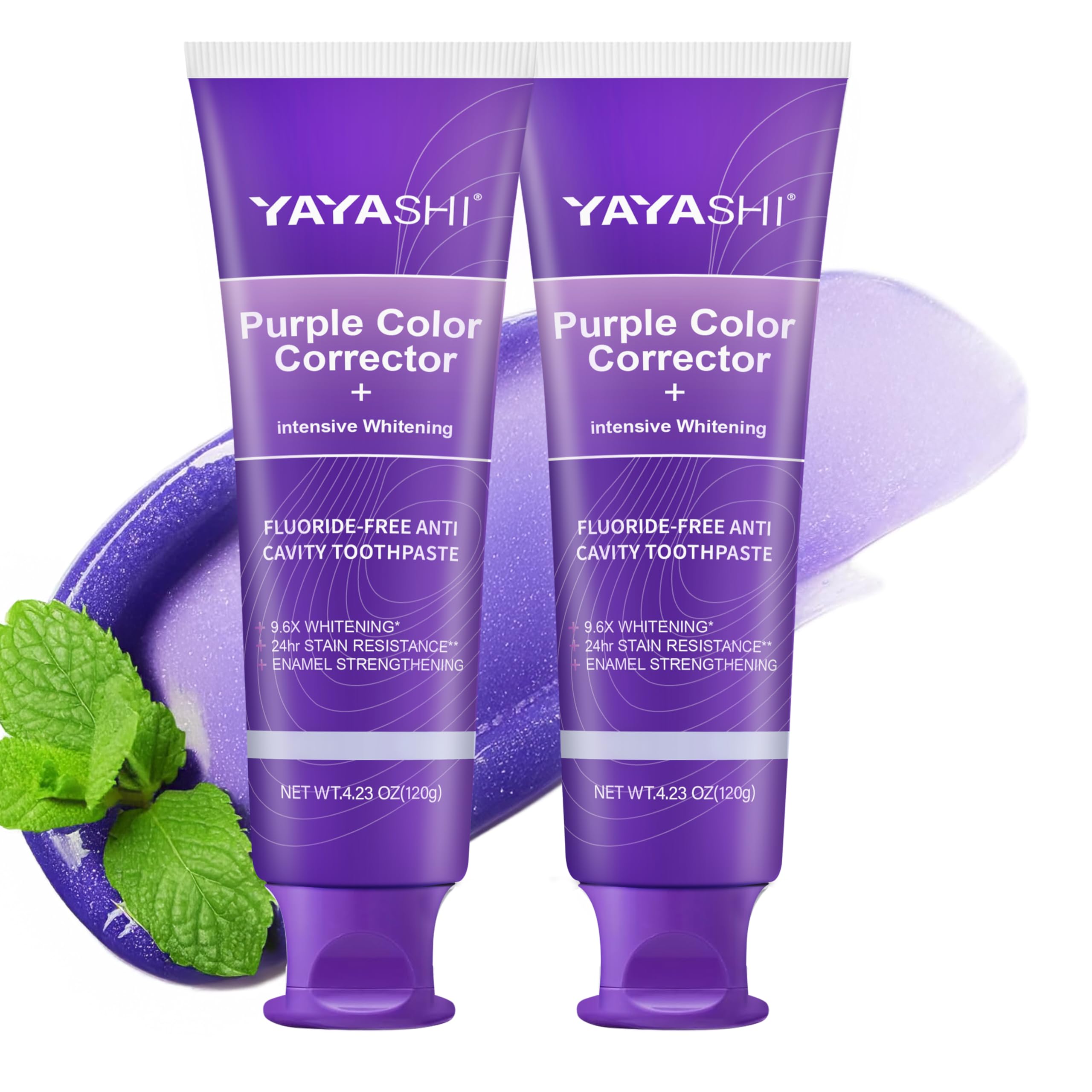 YAYASHI Purple Whitening Toothpaste