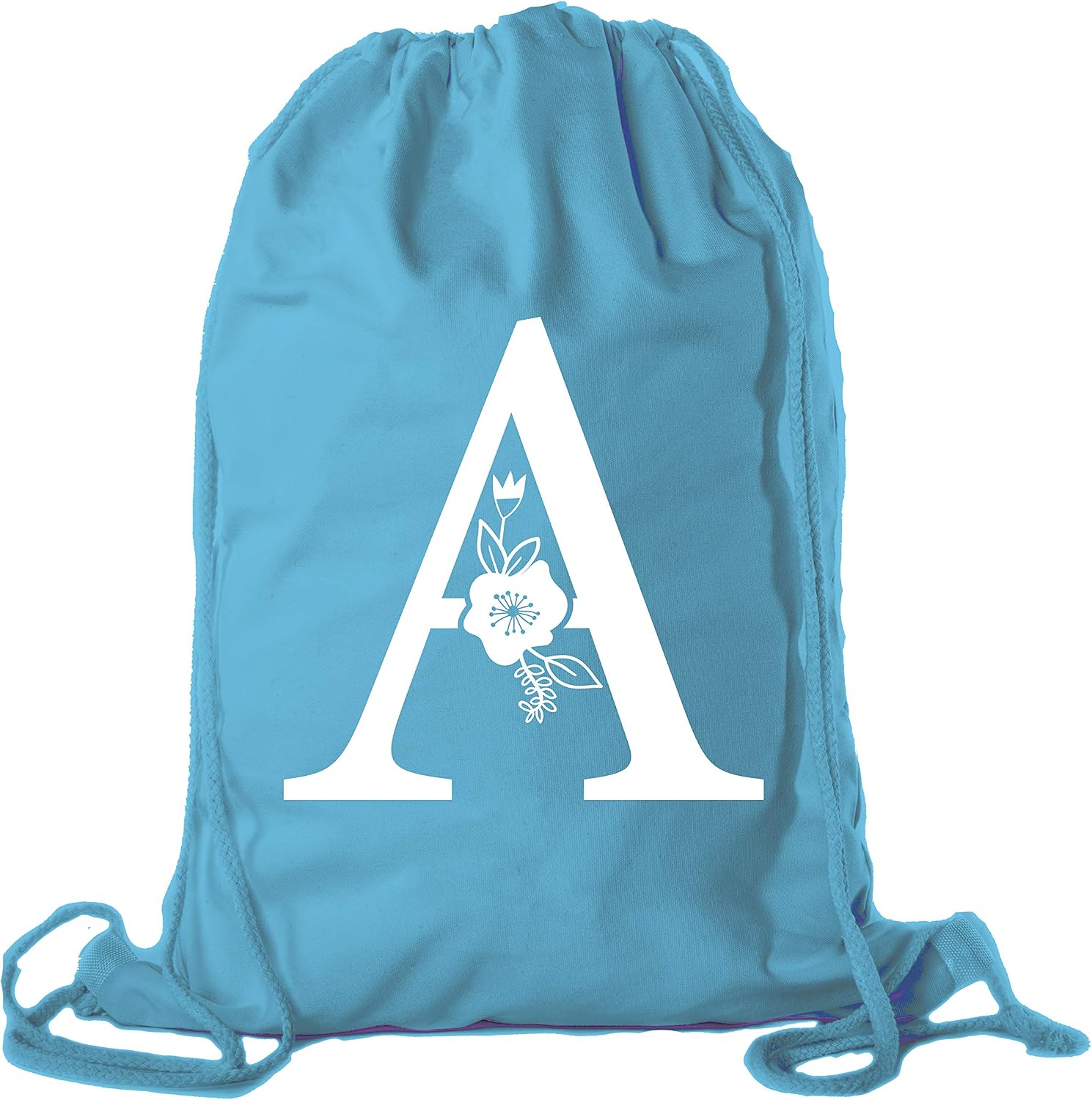 Monogram Drawstring Bags, Bulk Cinch Bags, Custom Monogrammed Backpacks