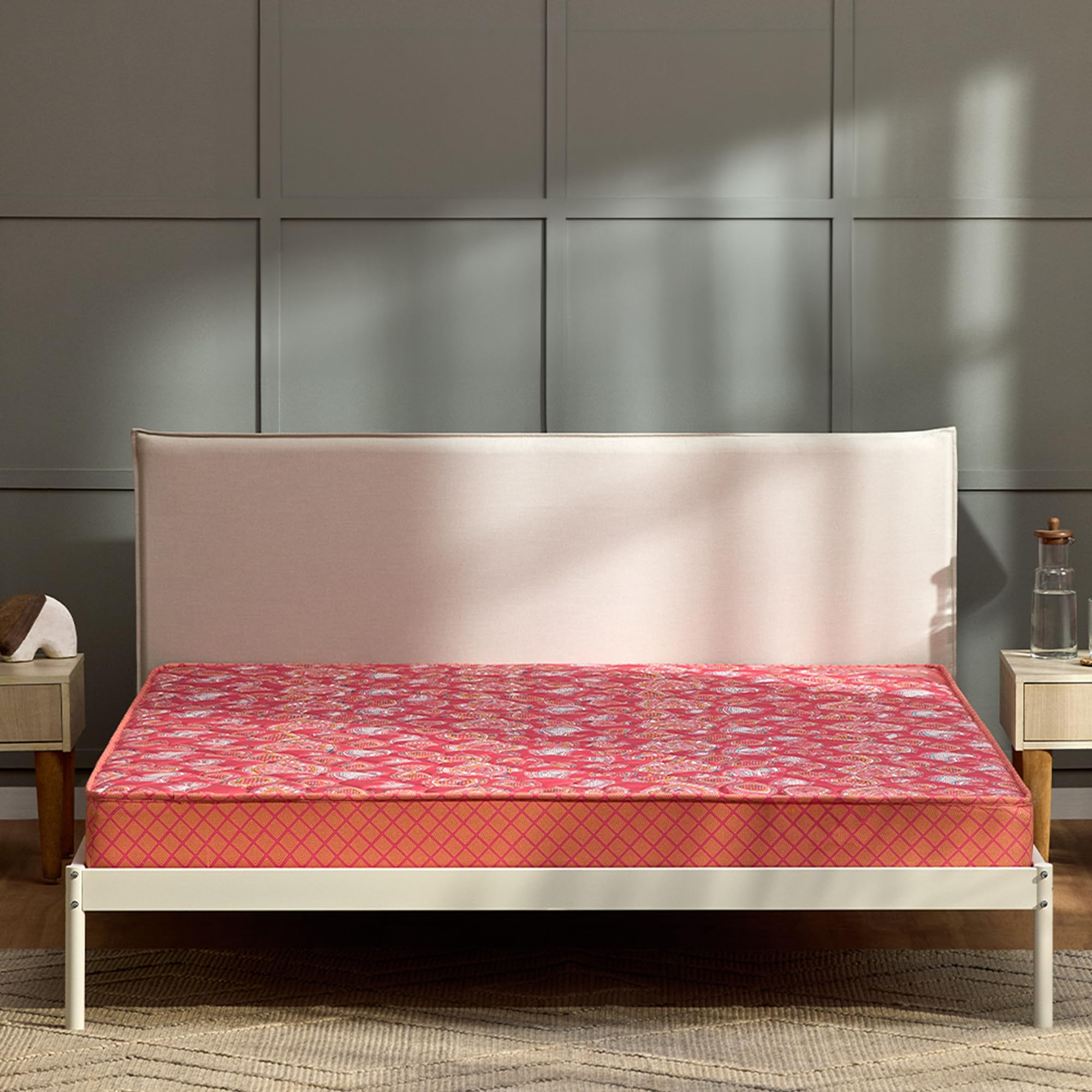 Kurlon Natural Coir Pad Mattress | Rubberized Coir | Breathable Fabric |Medium Firm Support| Natural Cooling | PU Foam Quilting | Premium Finish | King Size | 78x72x5 | 2 Yrs Warranty (B0BHT6M7MQ) Amazon Price History, Amazon Price Tracker