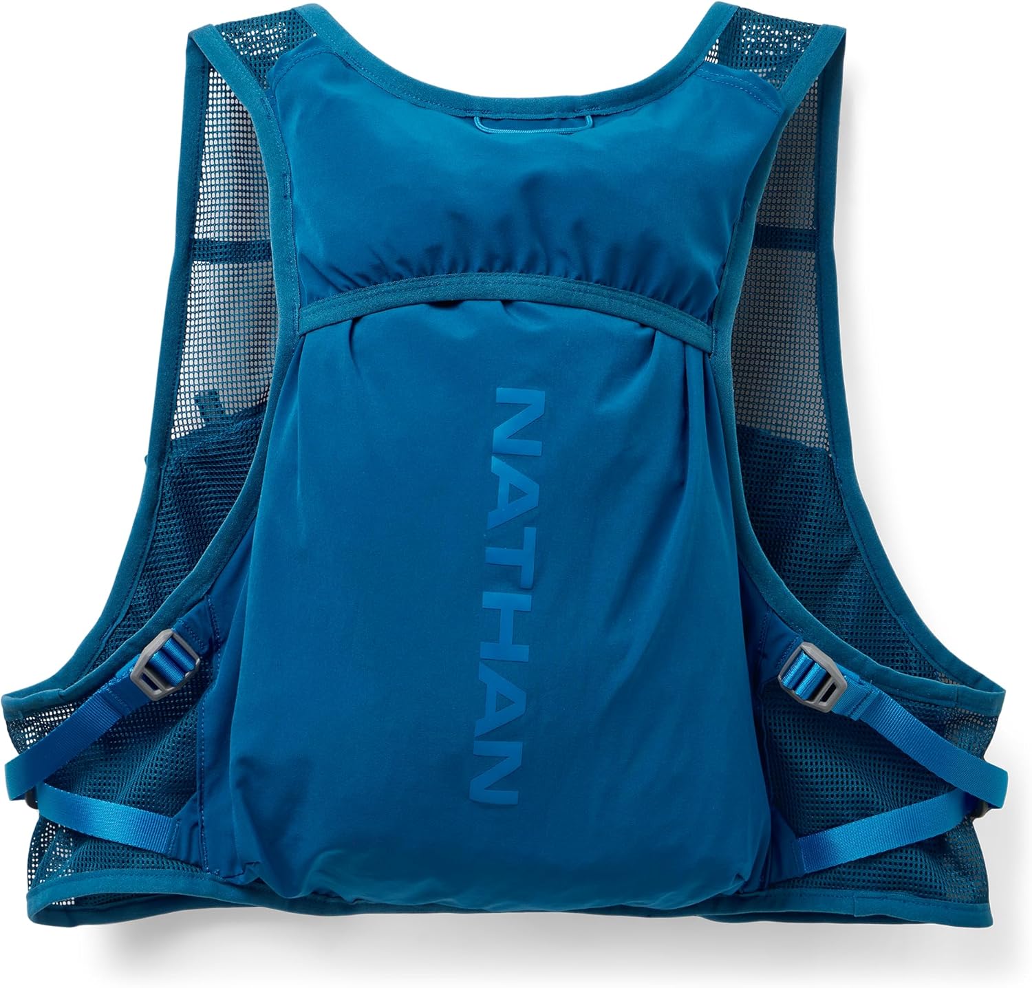 Nathan Hydration Vest - Lightweight, Quick-Fit Fix, Reflective, 4L Storage, Six Pockets, Two 14oz Flasks, Pinnacle Breeze