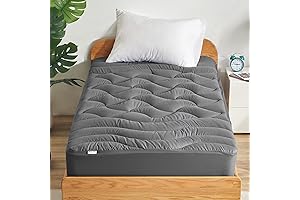 SLEEP ZONE Twin XL Cooling Mattress Topper