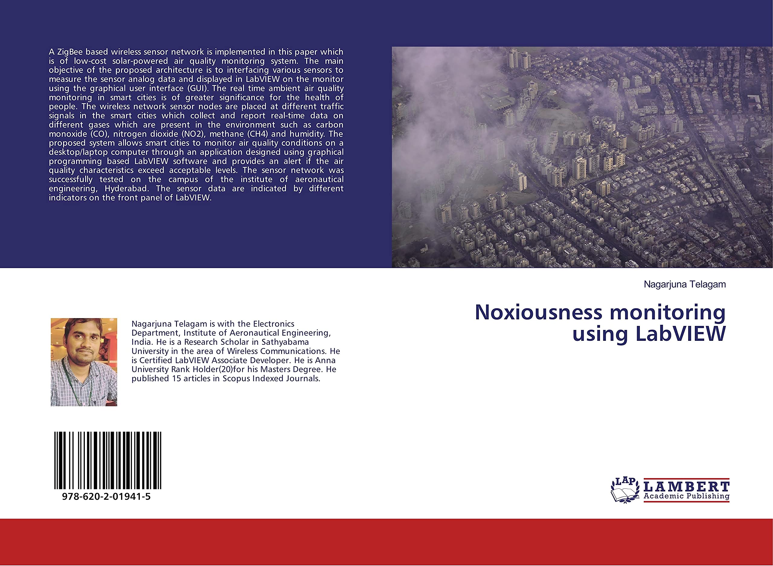 Noxiousness monitoring using LabVIEW