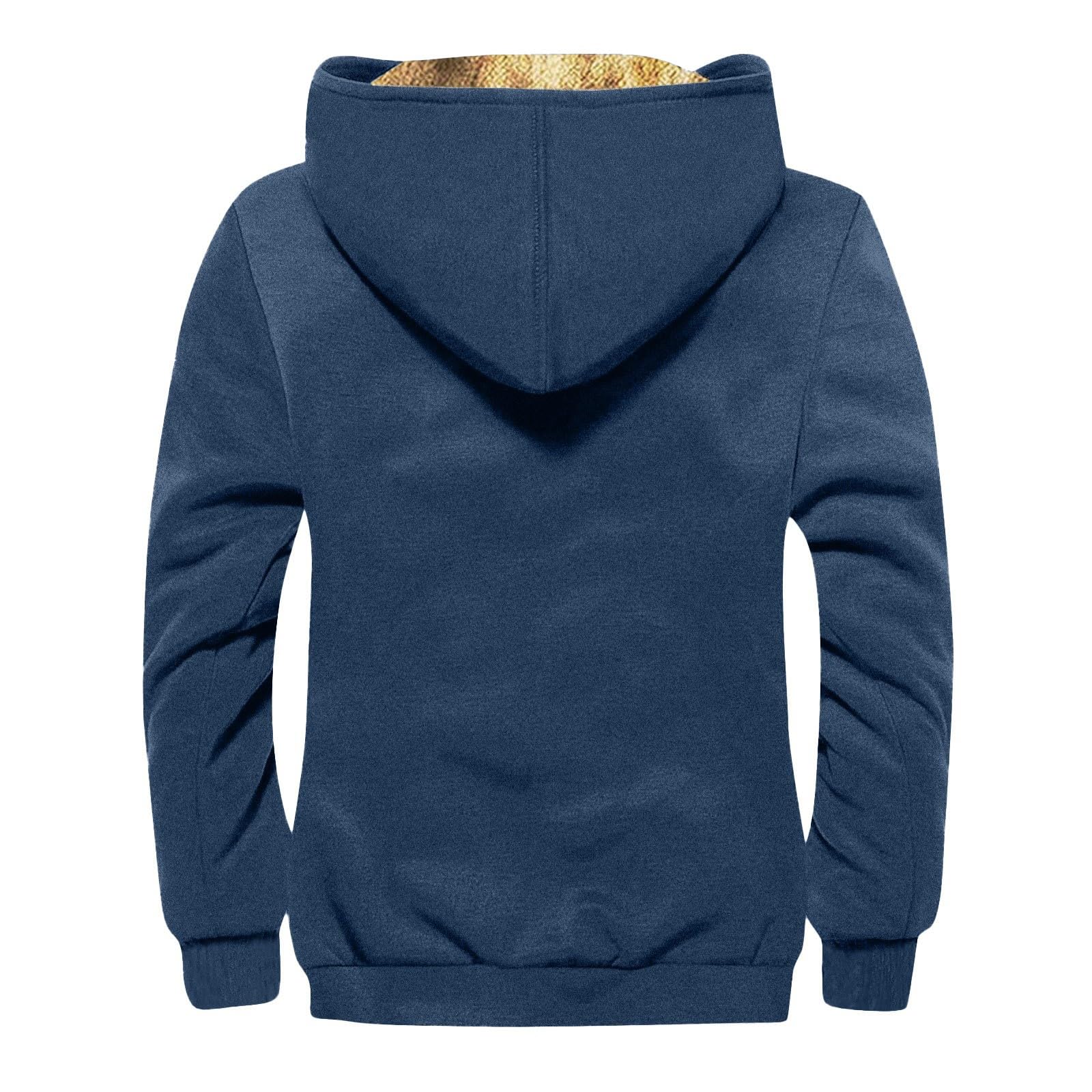 Parka Hombre Invierno Polar Chaqueta Talla Grande Deportiva