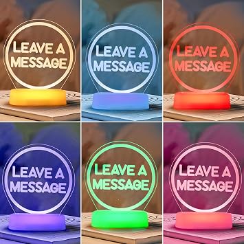 Audio Guest Book Phone, Retro Style Antique Audio guestbook Phone with Free LED Wedding Sign and A5 Vertical Photo Frame (Black)