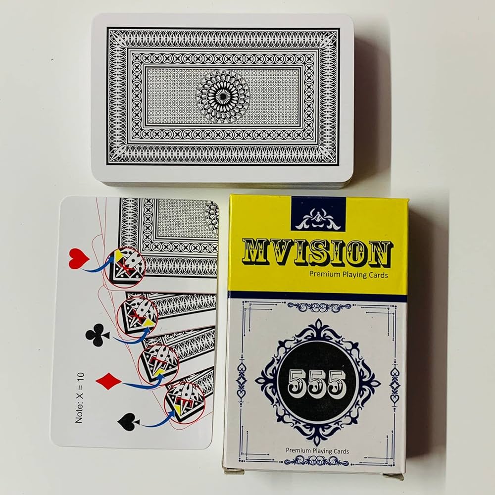 Buy R.S.Magic Tricks 555 Mvision Marked Deck Cheating Playing Card