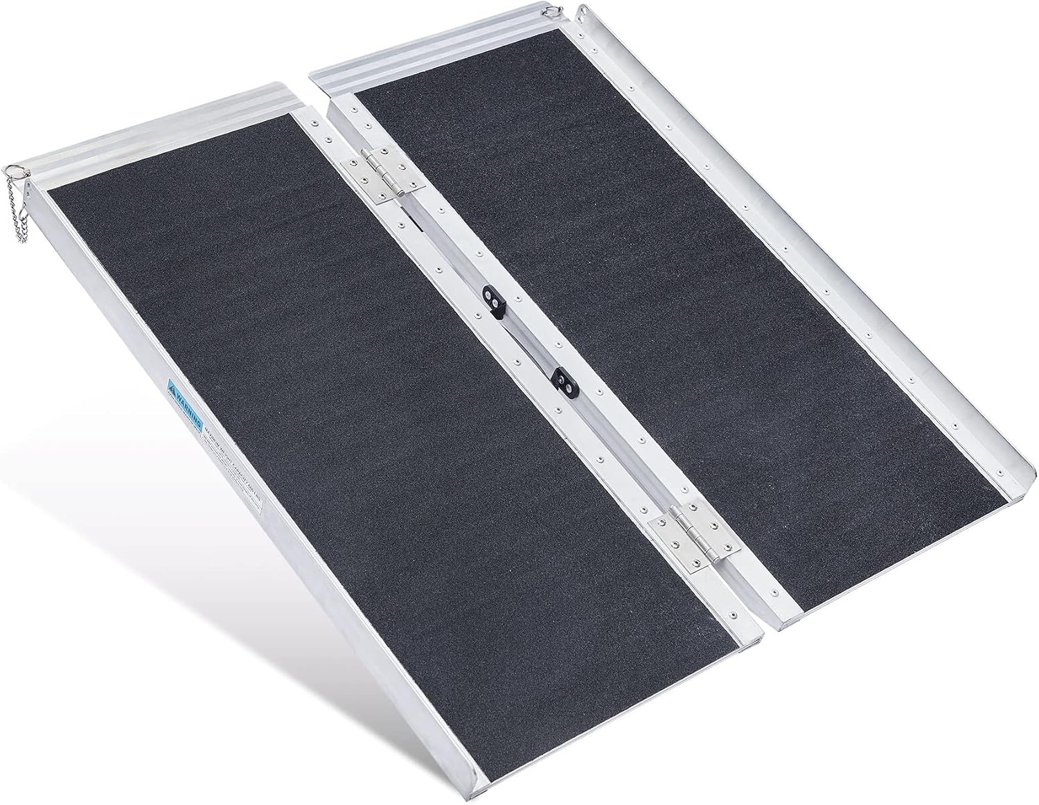 Wheelchair Ramp for Home, Portable Aluminum Wheelchair