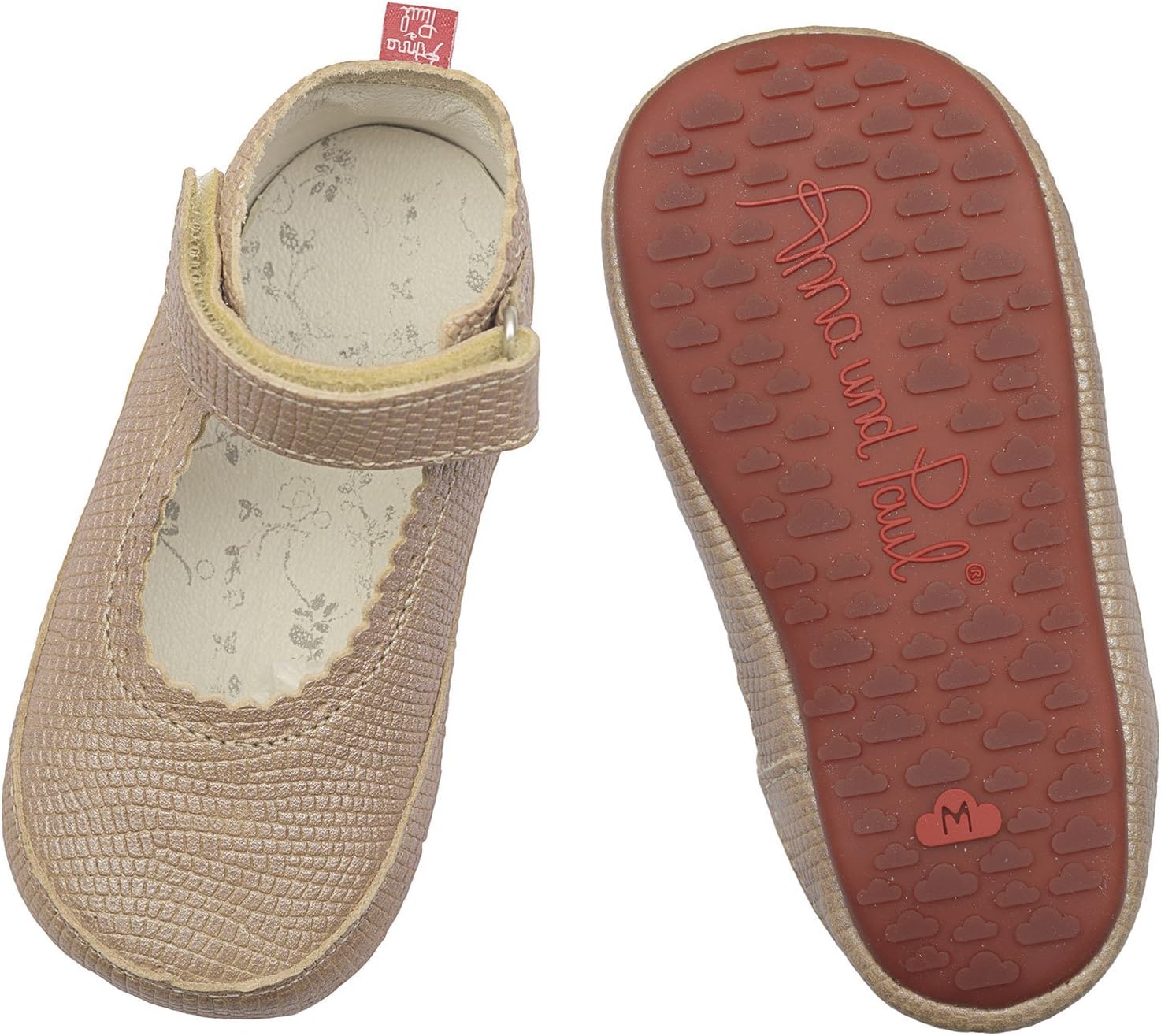 Girls' First Walking Shoes Beige beige L - 22 - approx. 14.1 cm - 16-22 Months