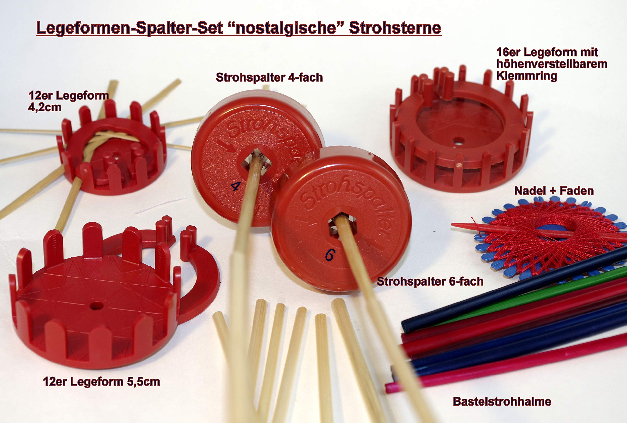 Kit Créatif VBS « Étoiles En Paille », Instructions Incluses | Loisirs Créatifs VBS Service Hobby
