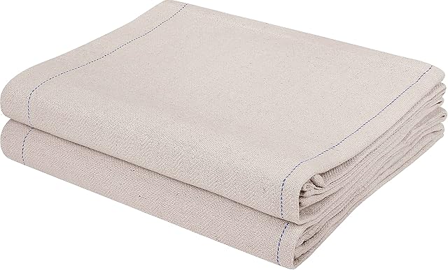 Westlane Linens Kitchen Oven Cloth - Professional Weave Heat Resistant Heavy Duty Chef Clothes (48x74cm), Cotton Made Oven Cloths, Alternate of Oven Gloves | Cotton Linen Cloth Pack 2
