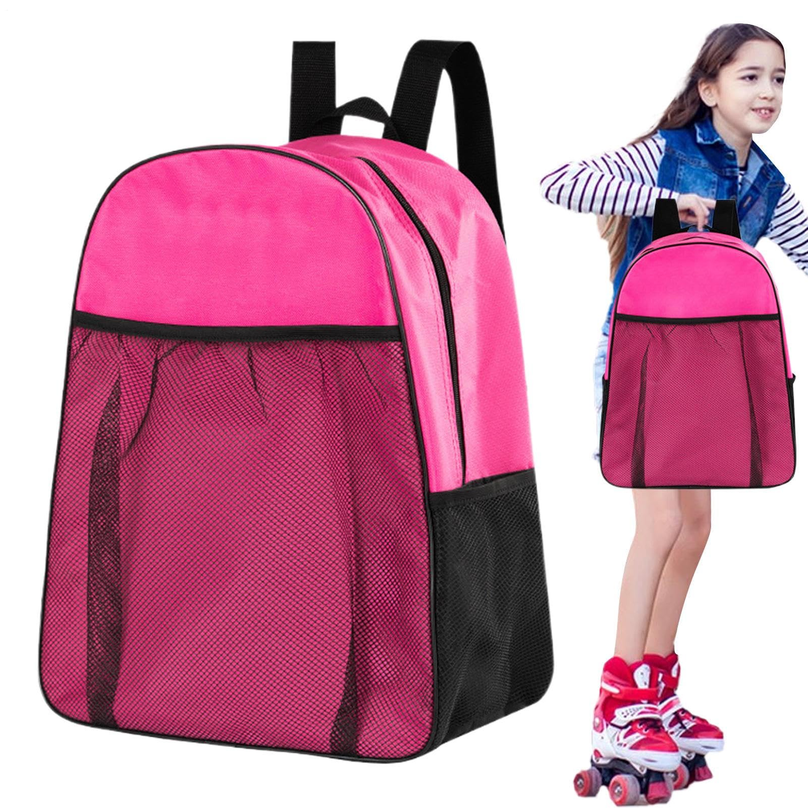 Sac à dos De Rangement De Skate Roller - Étui De Skate Imperméable Portable | Sac De Sport Compartiments | Zace De Voyage Confortable | Organisateur Multi-poches Pour Patins |