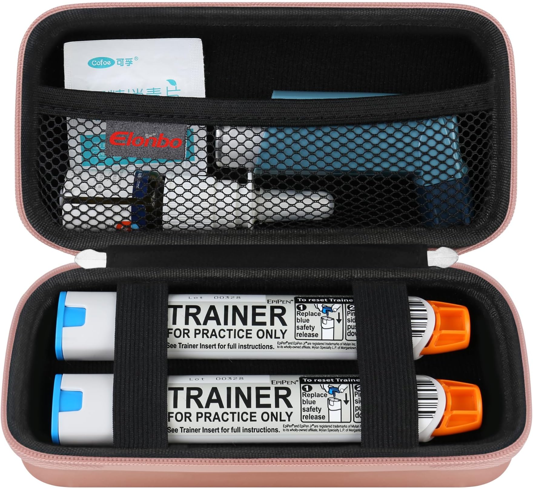 Amazon.com: MAGNEECH 1 Pack Mini Red Mesh Epi Pens Carrying Case EpiPen ...