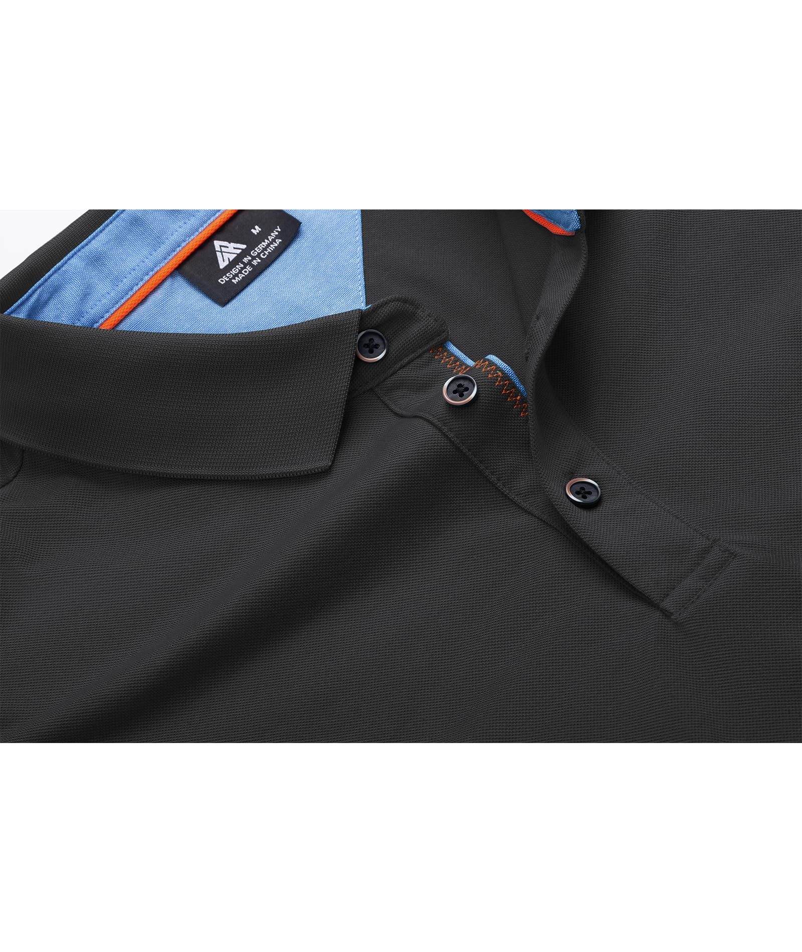 geeksport Polos Hombre Manga Corta Tenis Regular Fit Camiseta Hombre Deporte Secado Rápido Transpirable Polo Verano Al Aire Libre Golf Polos — view 4