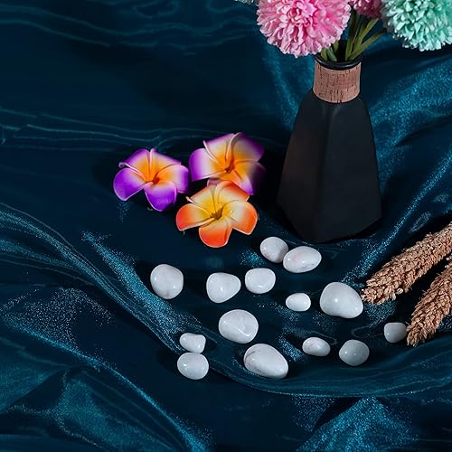 Miniatura 2 de Fynite Tela de organza transparente  5 yardas de largo  44 pulgadas de ancho  Perno de organza transparente sólido para vestidos de boda, decoración