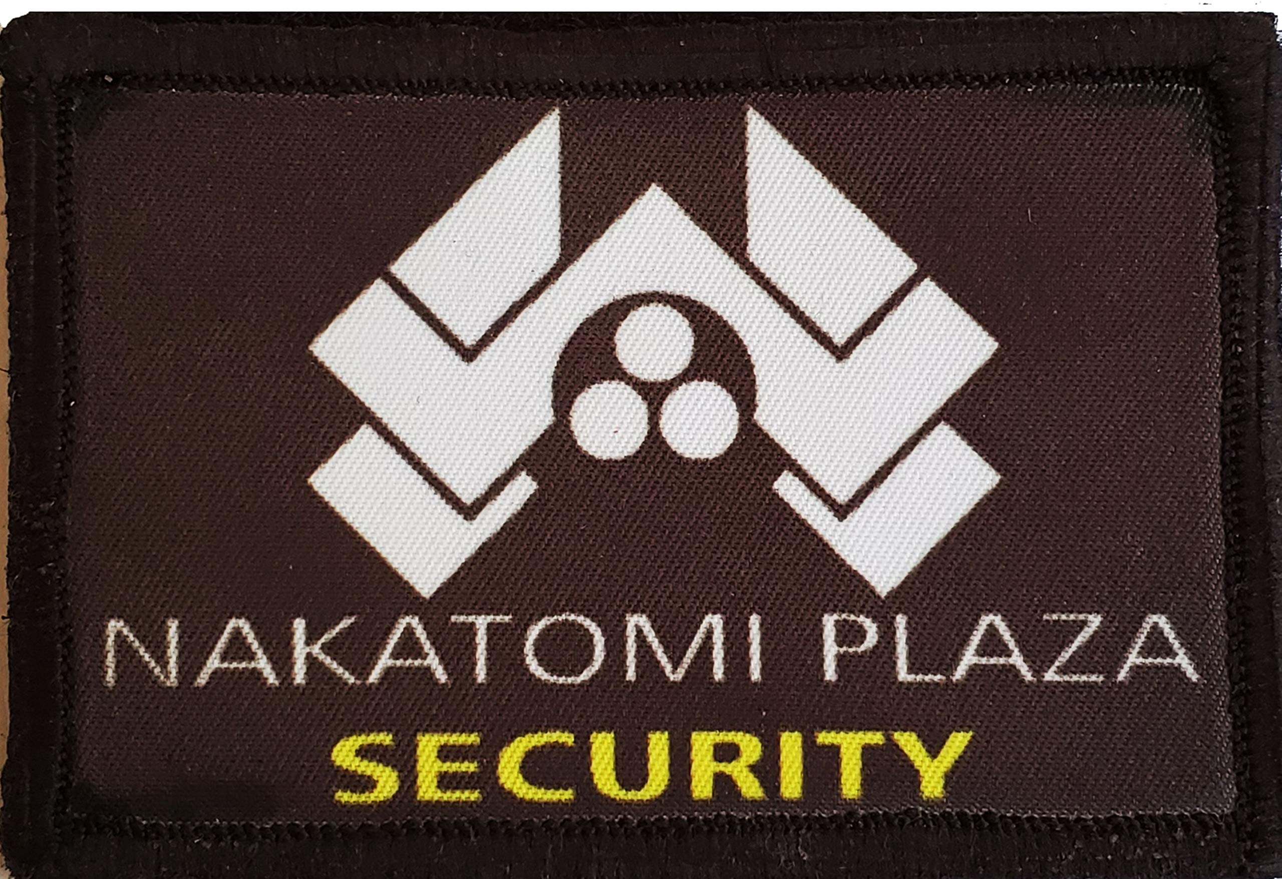 2x3 Die Hard Nakatomi Plaza Security Tactical Military Morale Patch. Hook and Loop Made in The USA Perfect for Your Rucksack, Pack Bag, Molle Gear, Operator hat or Cap!