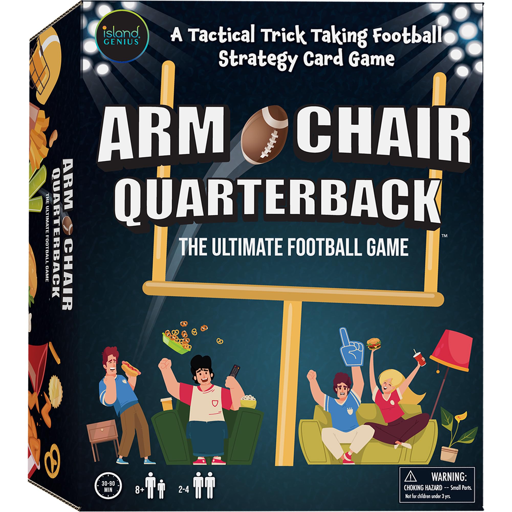 Snapklik.com : Island Genius Armchair Quarterback Football Game, Table