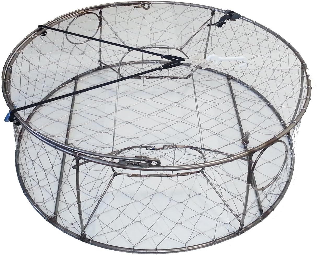 30-Inch Stainless Steel Crab Trap