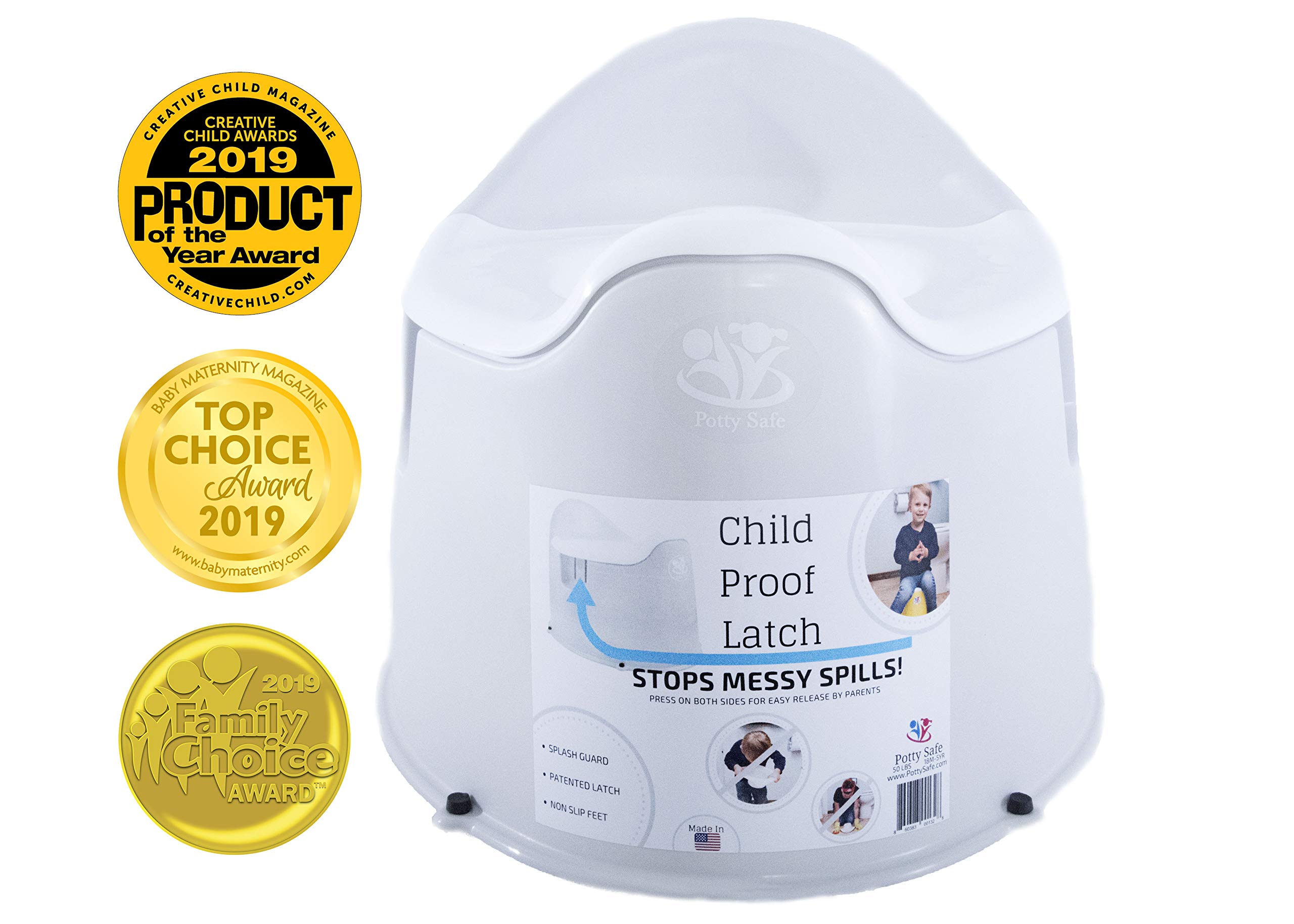 Buy Potty SafePotty Training Toilet w/Child Proof Latch; Potty Chair; Training Potty;Potty
