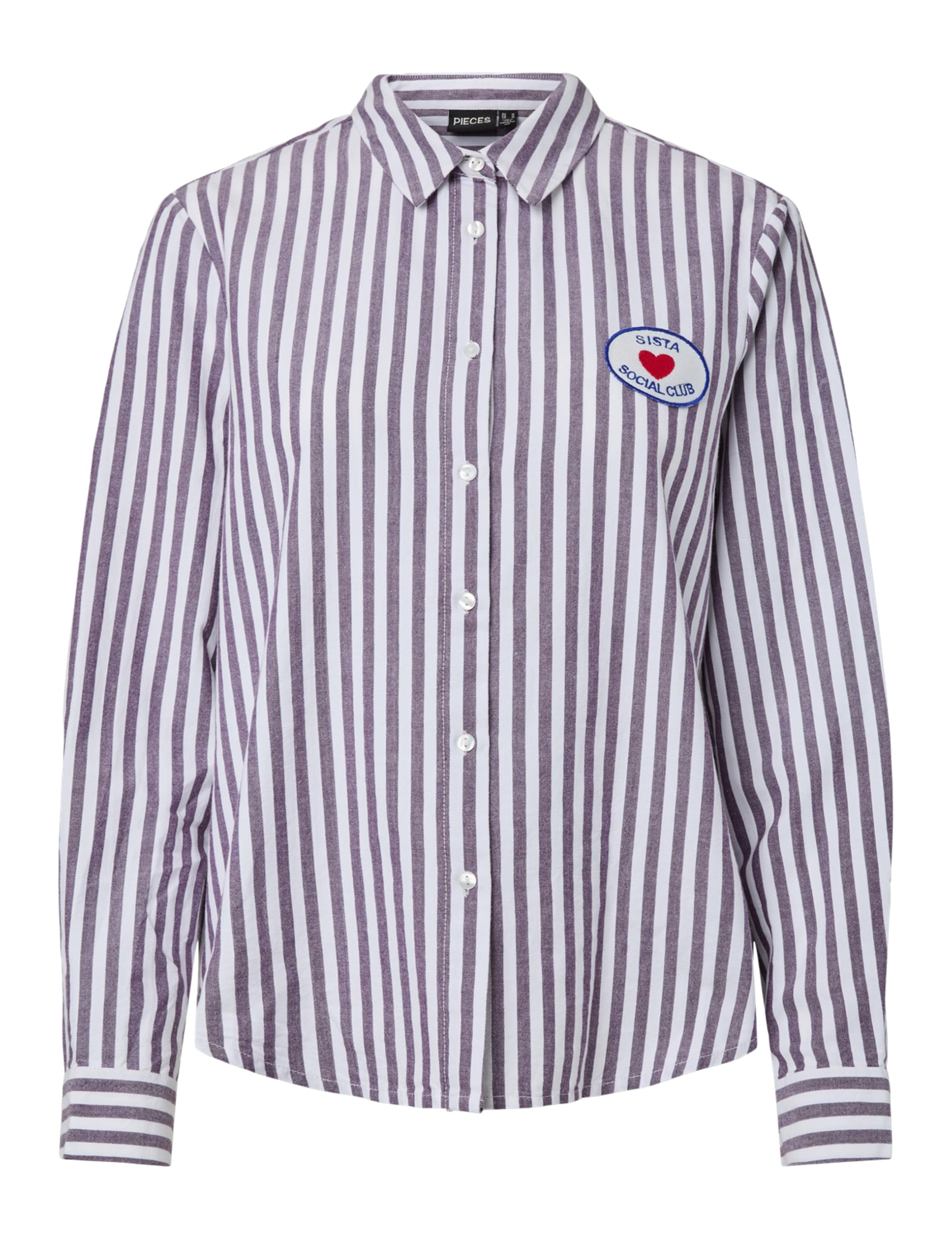 Camiseta Pcmirini LS Emb que no pierde la forma tras los lavados 3