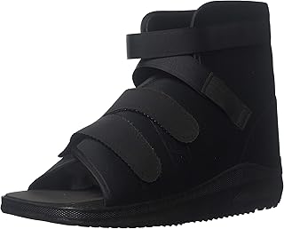 Complete Medical Slimline Cast Boot Black Square-Toe, Adult X-Large, 1.05 Pound